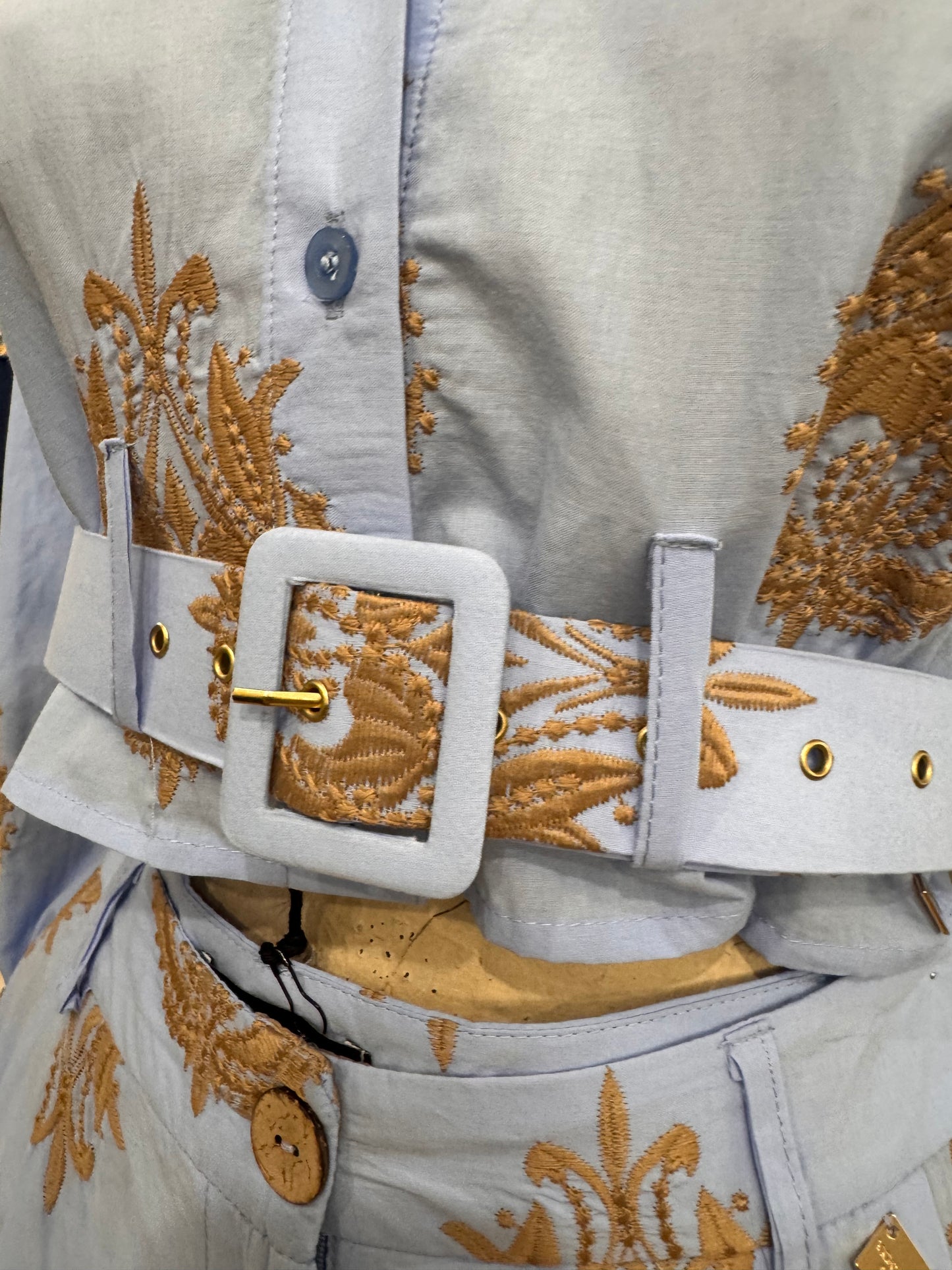 Camicia con cintura