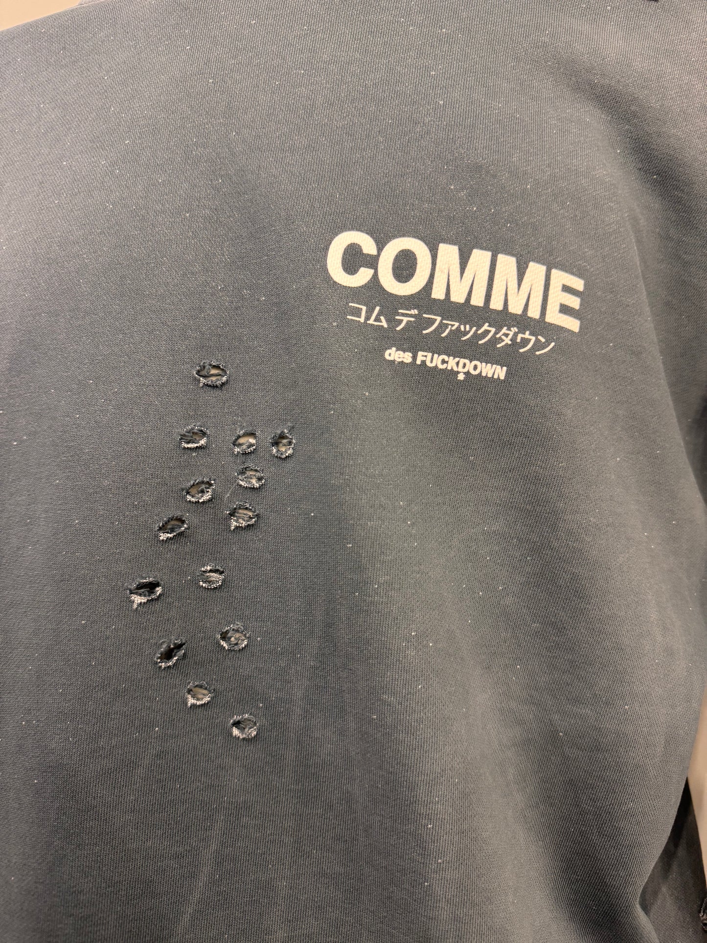 Felpa COMME des FUCKDOWN - NoMoreBrand