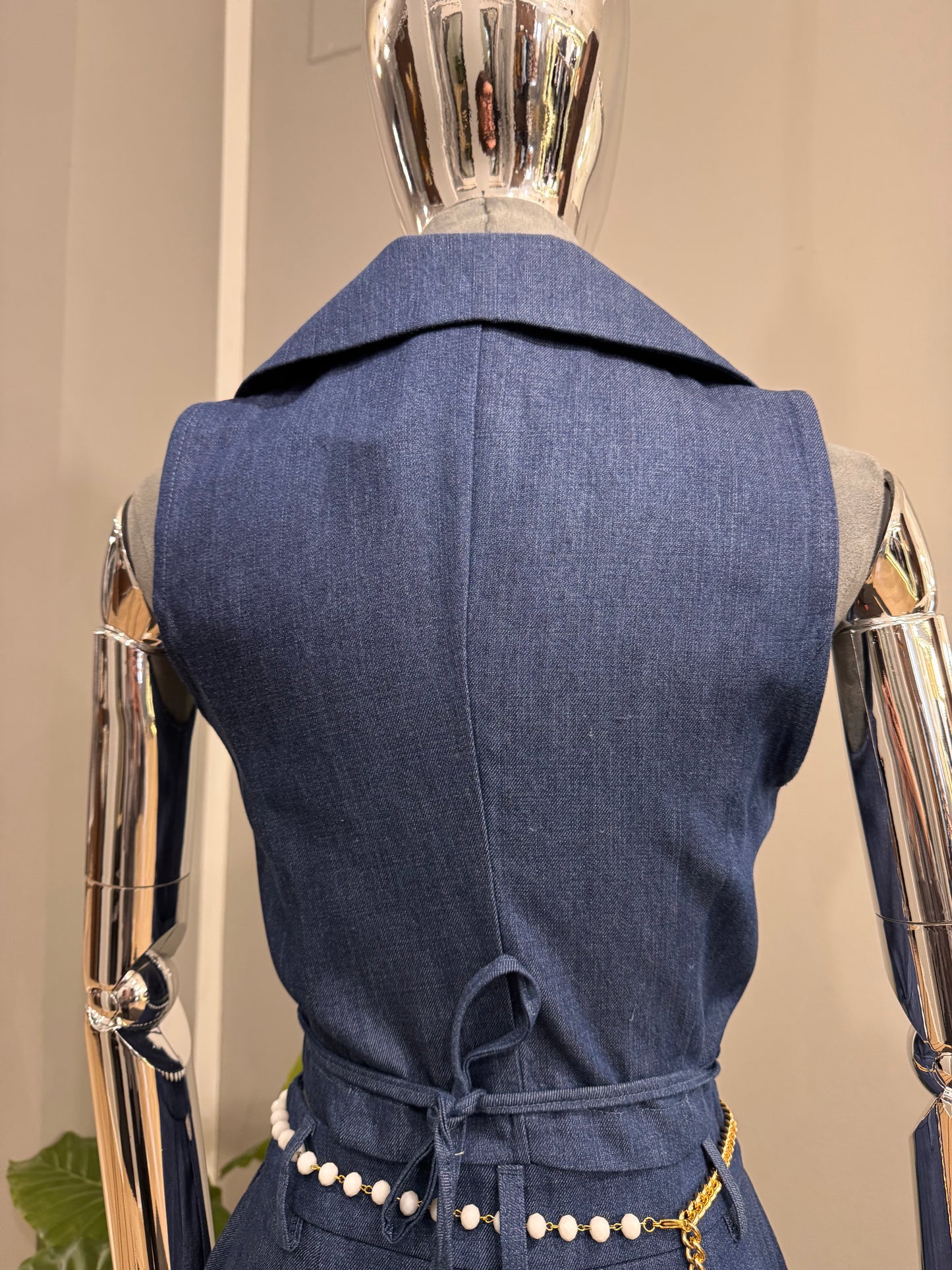 Gilet in Denim - NoMoreBrand