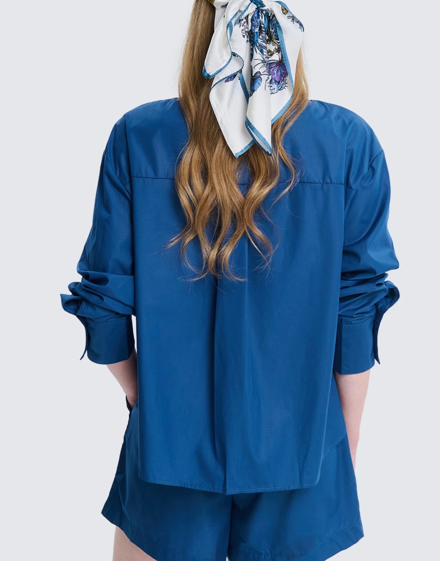 Camicia over con strass