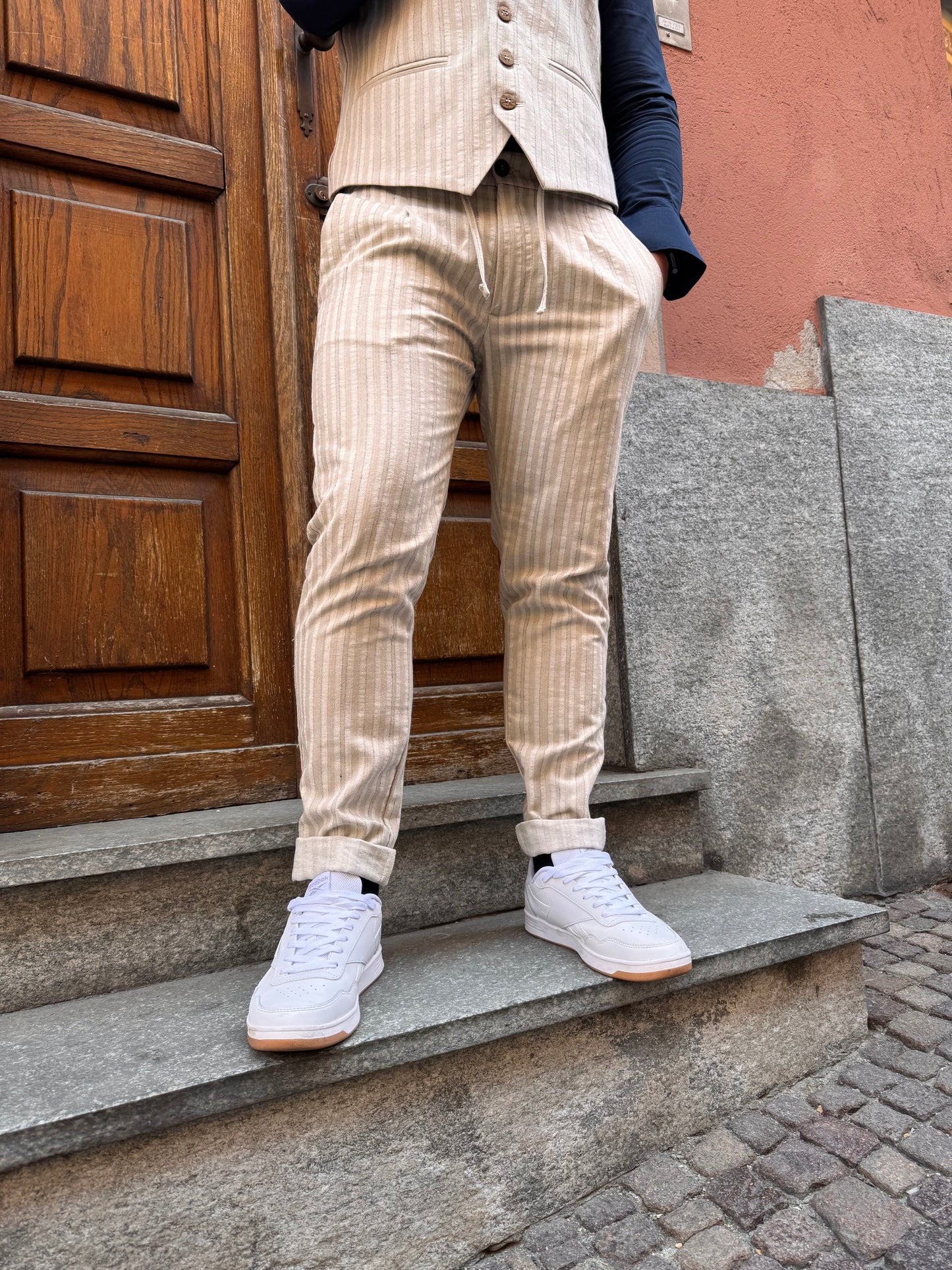 Pantalaccio gessato - NoMoreBrand