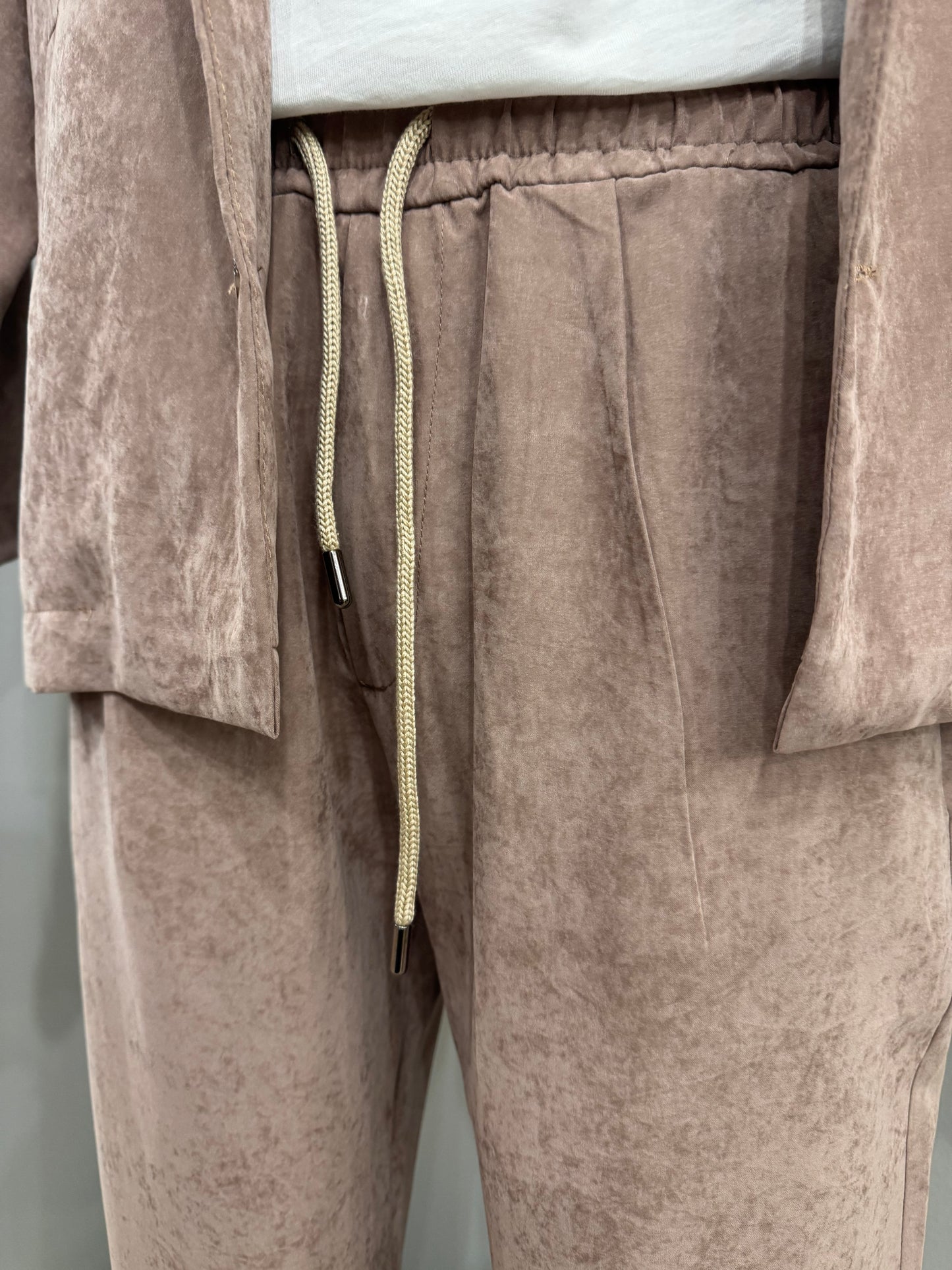 Pantalone in camoscio - NoMoreBrand