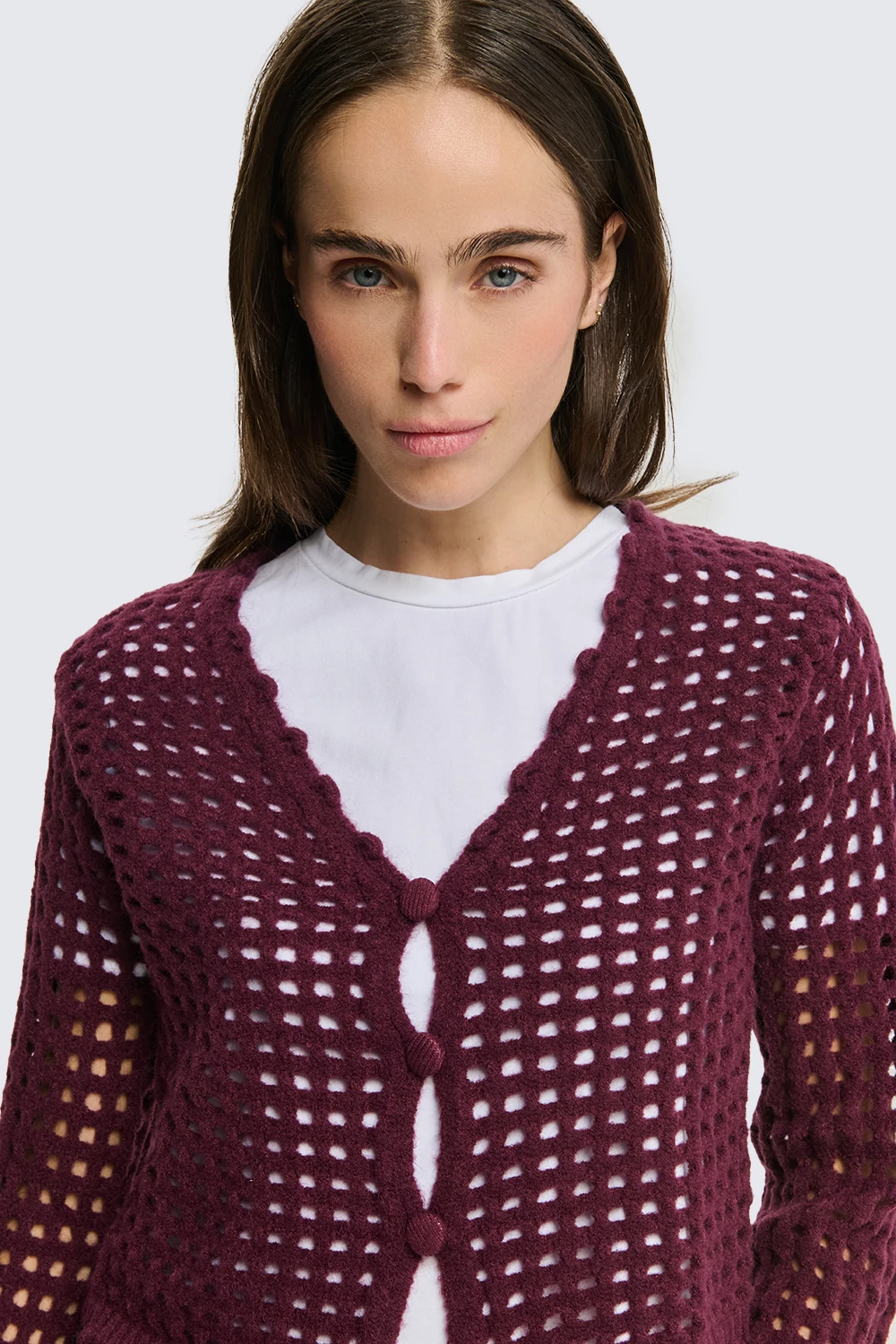 Cardigan rete - NoMoreBrand