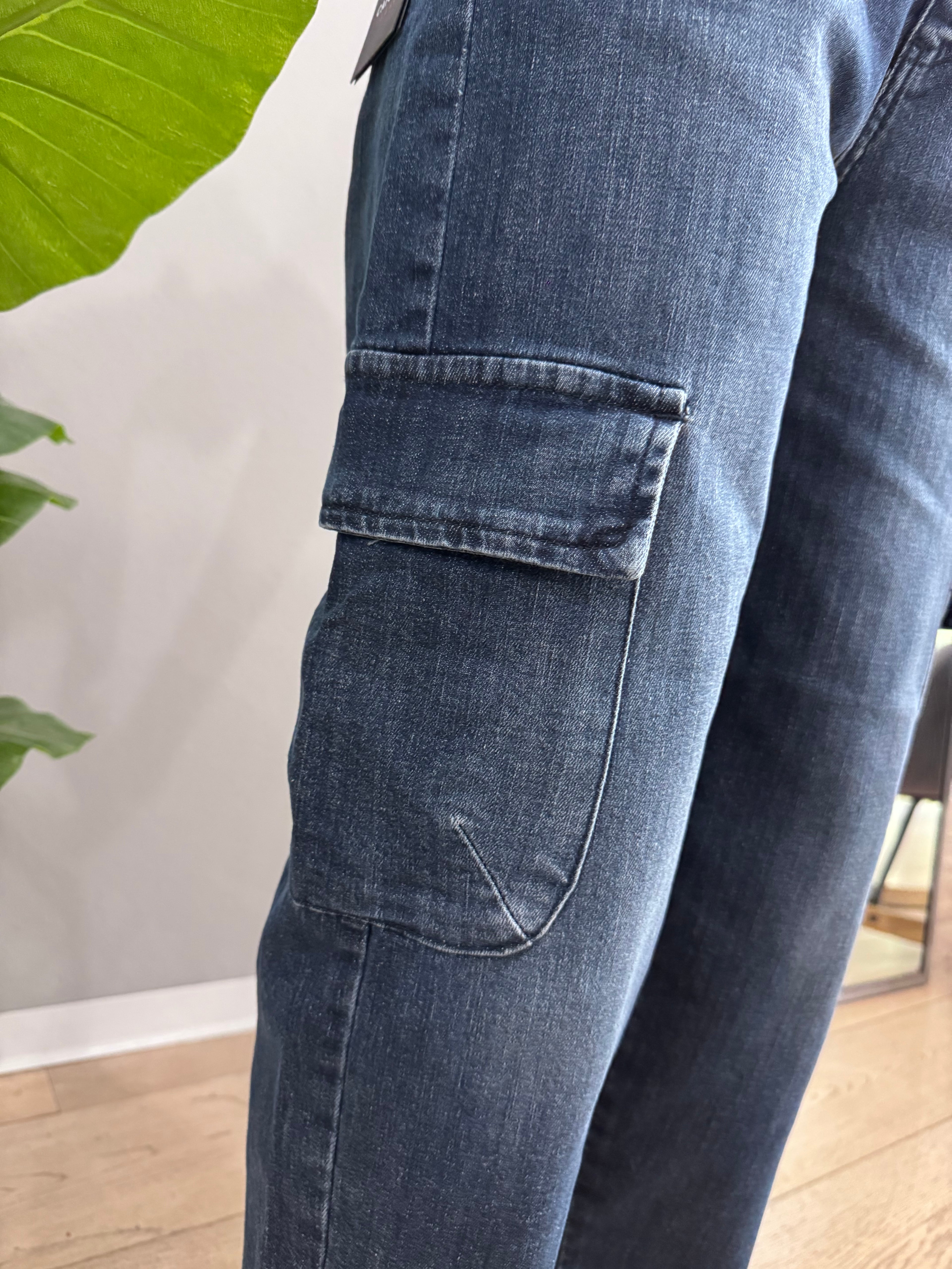 Denim cargo - NoMoreBrand