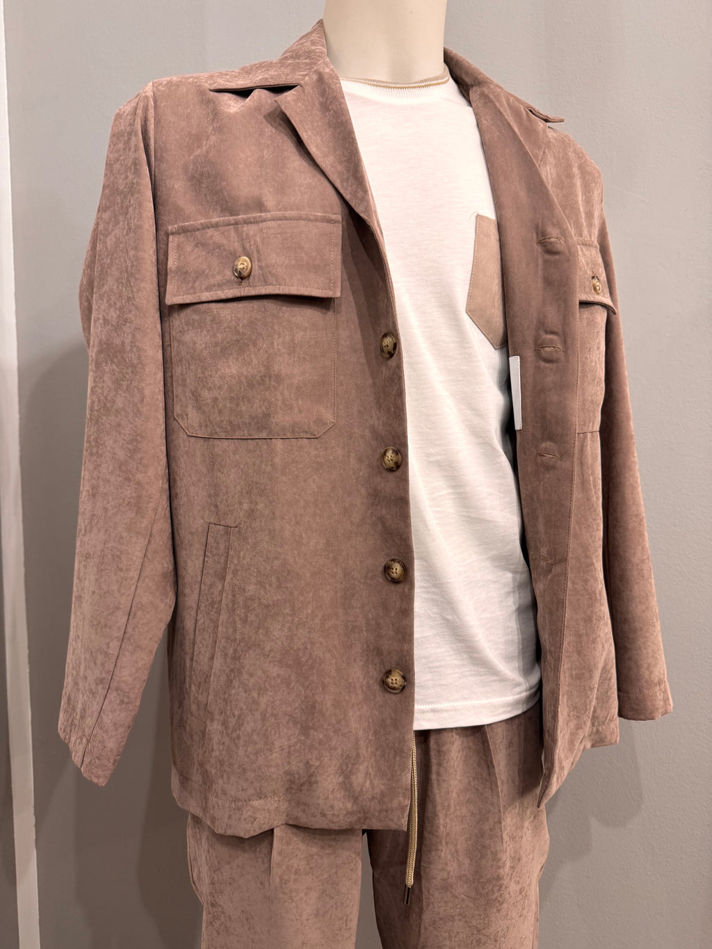 Giacca in camoscio - NoMoreBrand