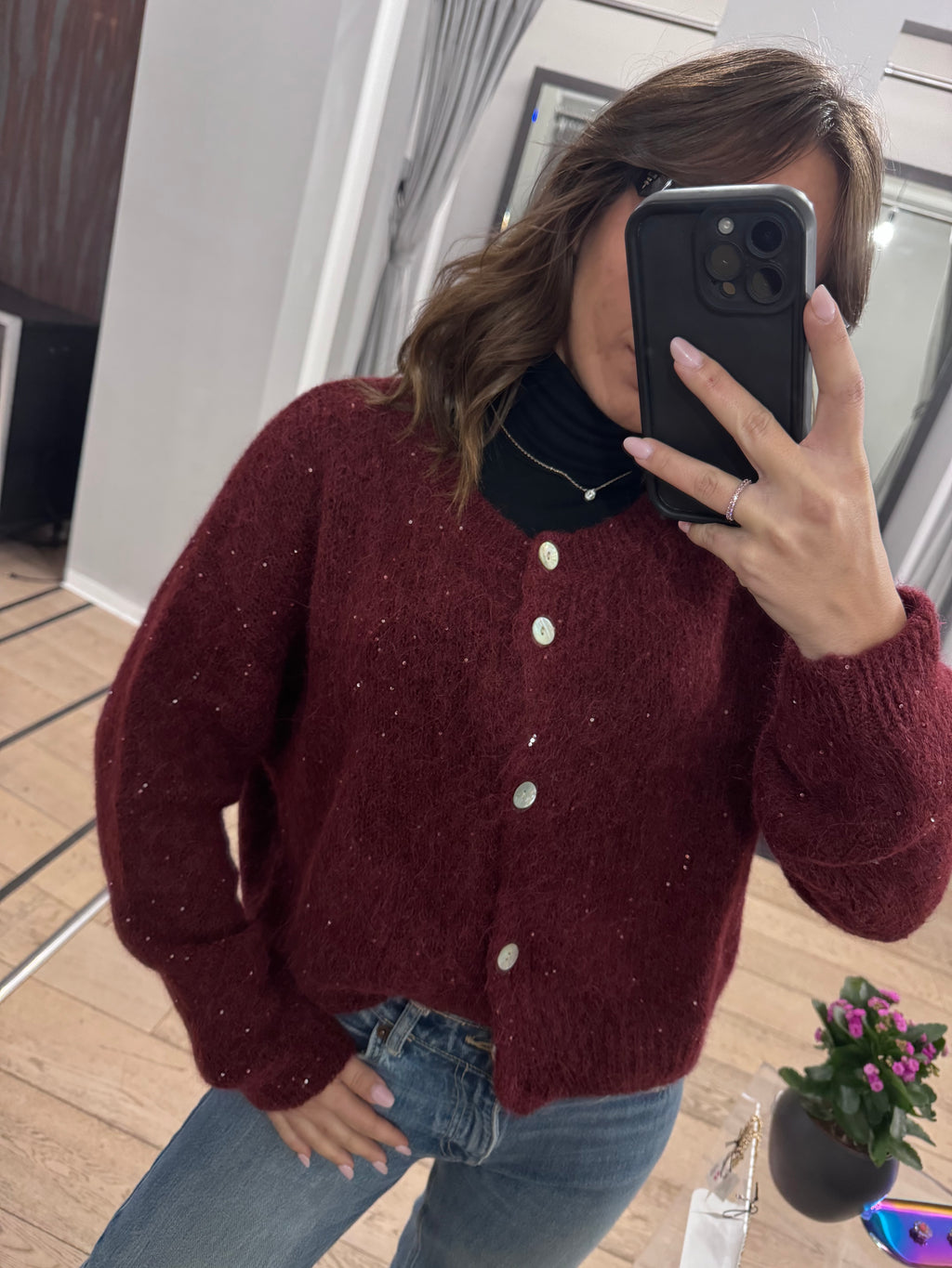 Cardigan in misto lana - NoMoreBrand