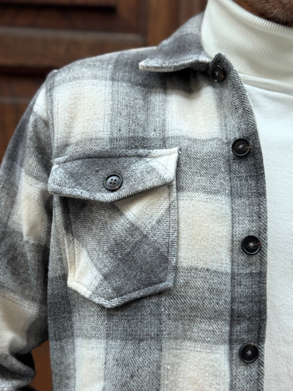 Camicione con pellicciotto