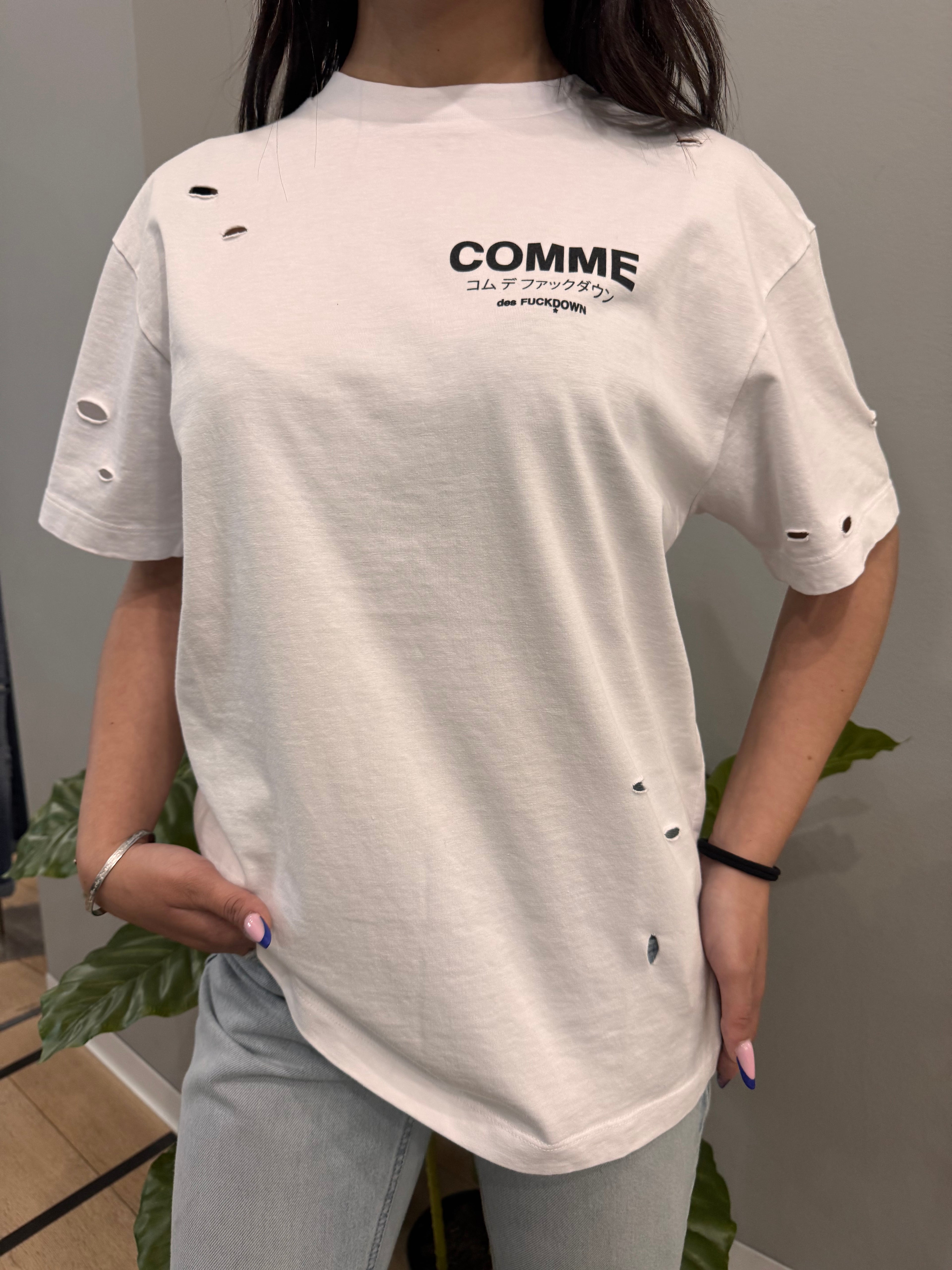 T-shirt over COMME des FUCKDOWN - NoMoreBrand