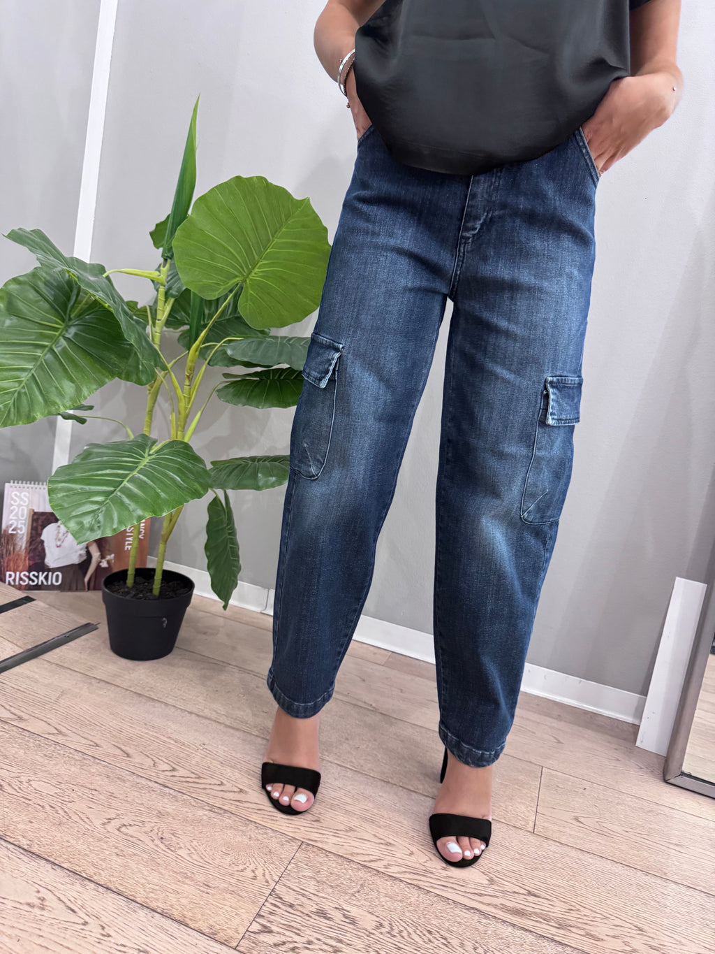 Denim cargo - NoMoreBrand