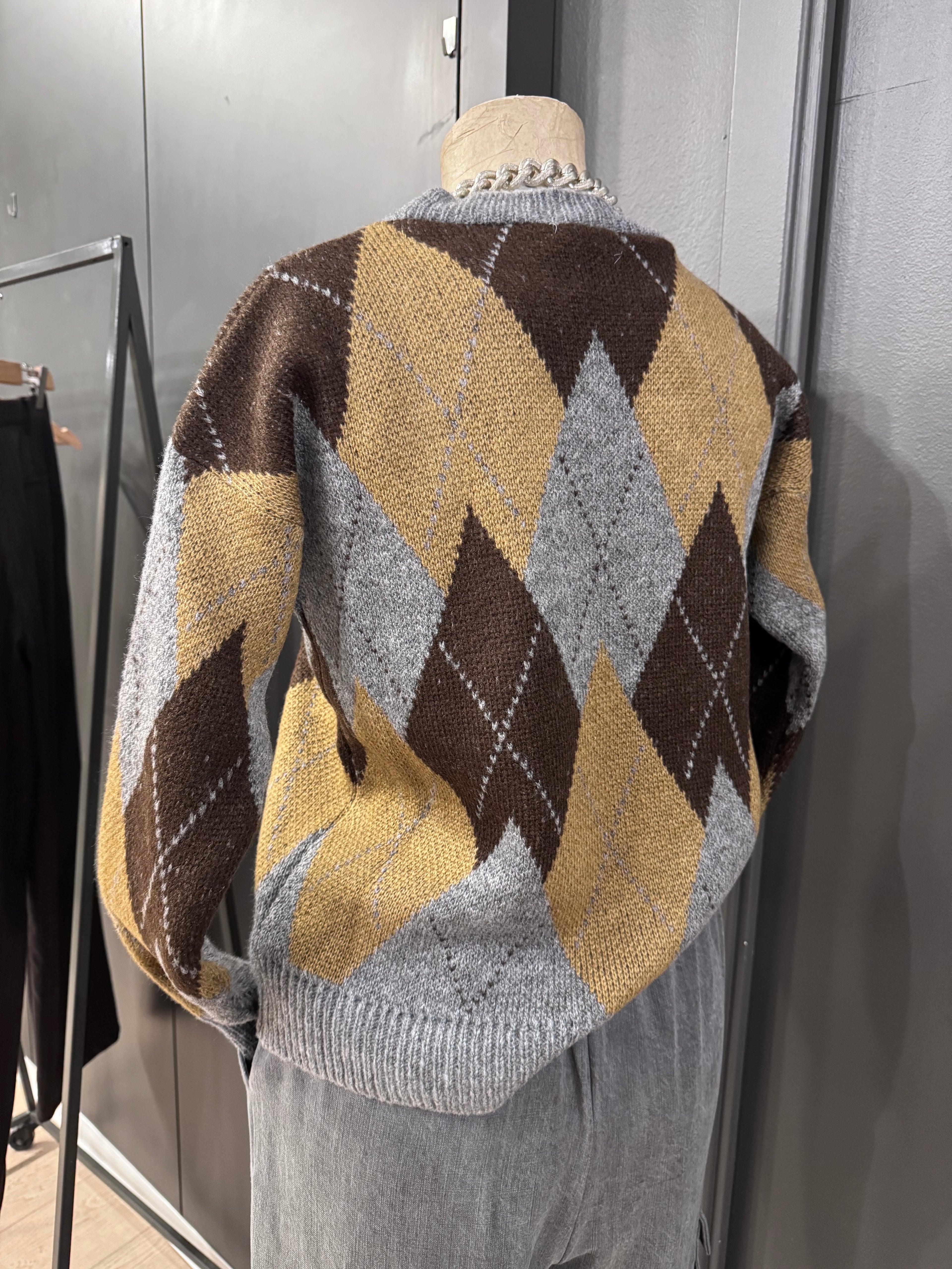 Maglia girocollo misto lana - NoMoreBrand