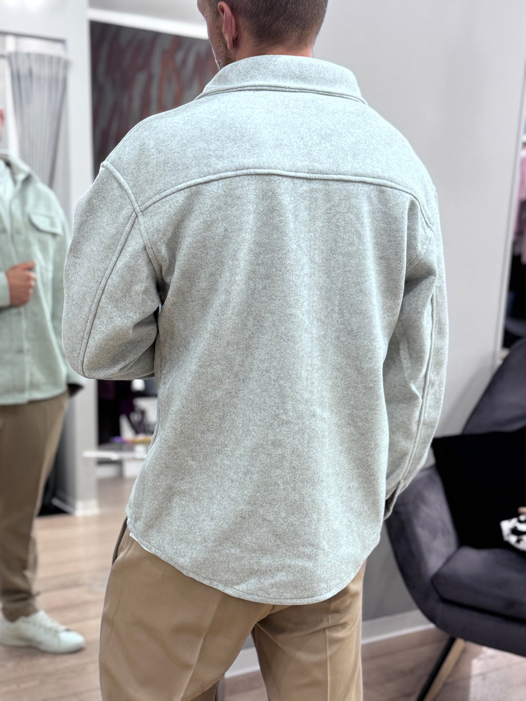 Maxi camicia in flanella - NoMoreBrand