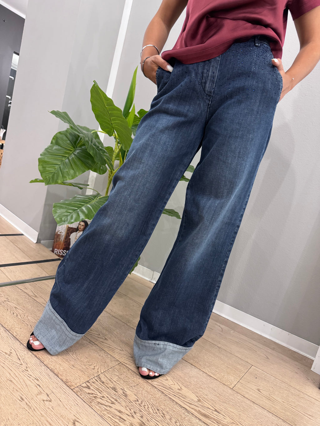 Jeans a palazzo - NoMoreBrand