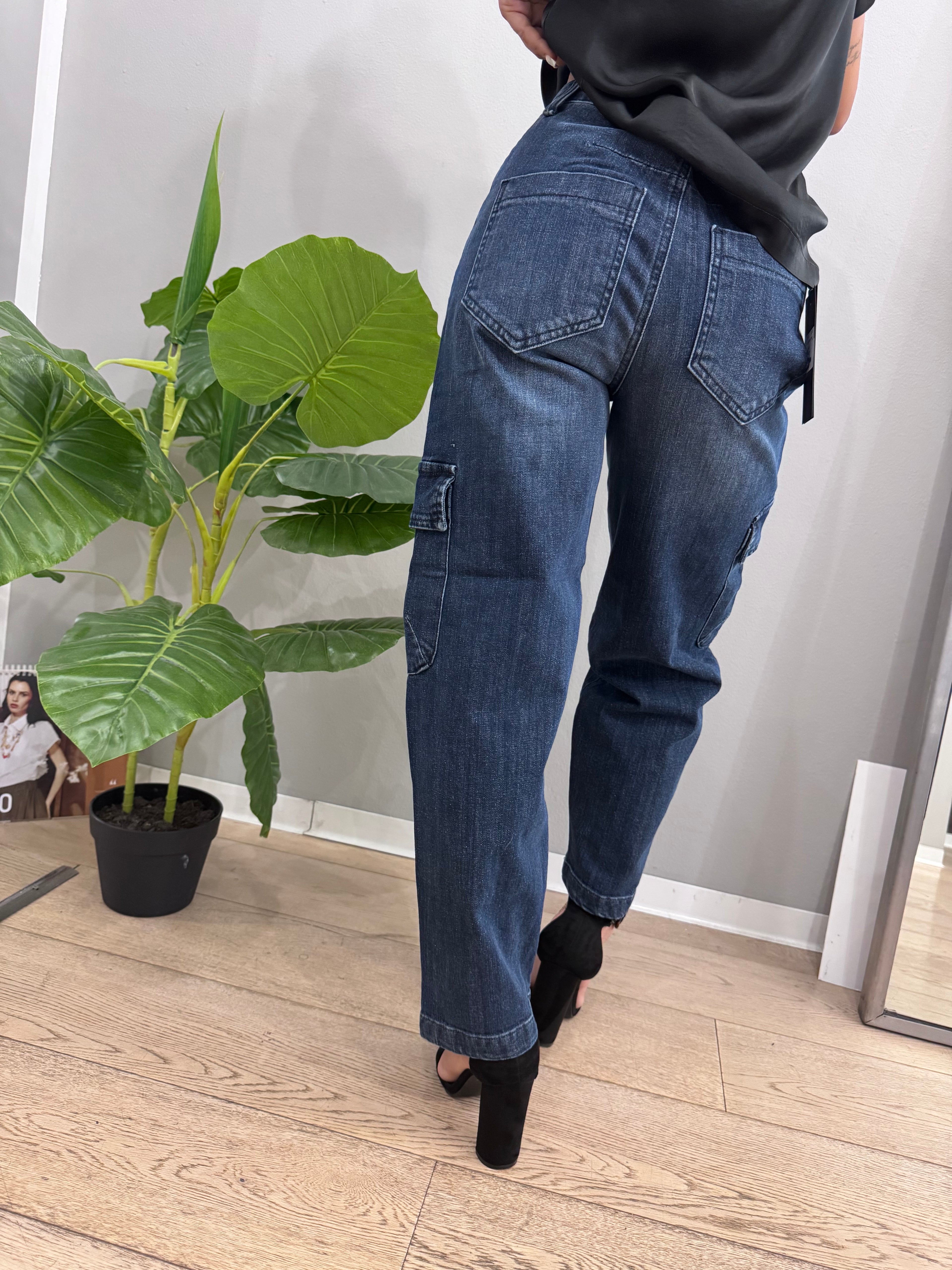 Denim cargo - NoMoreBrand