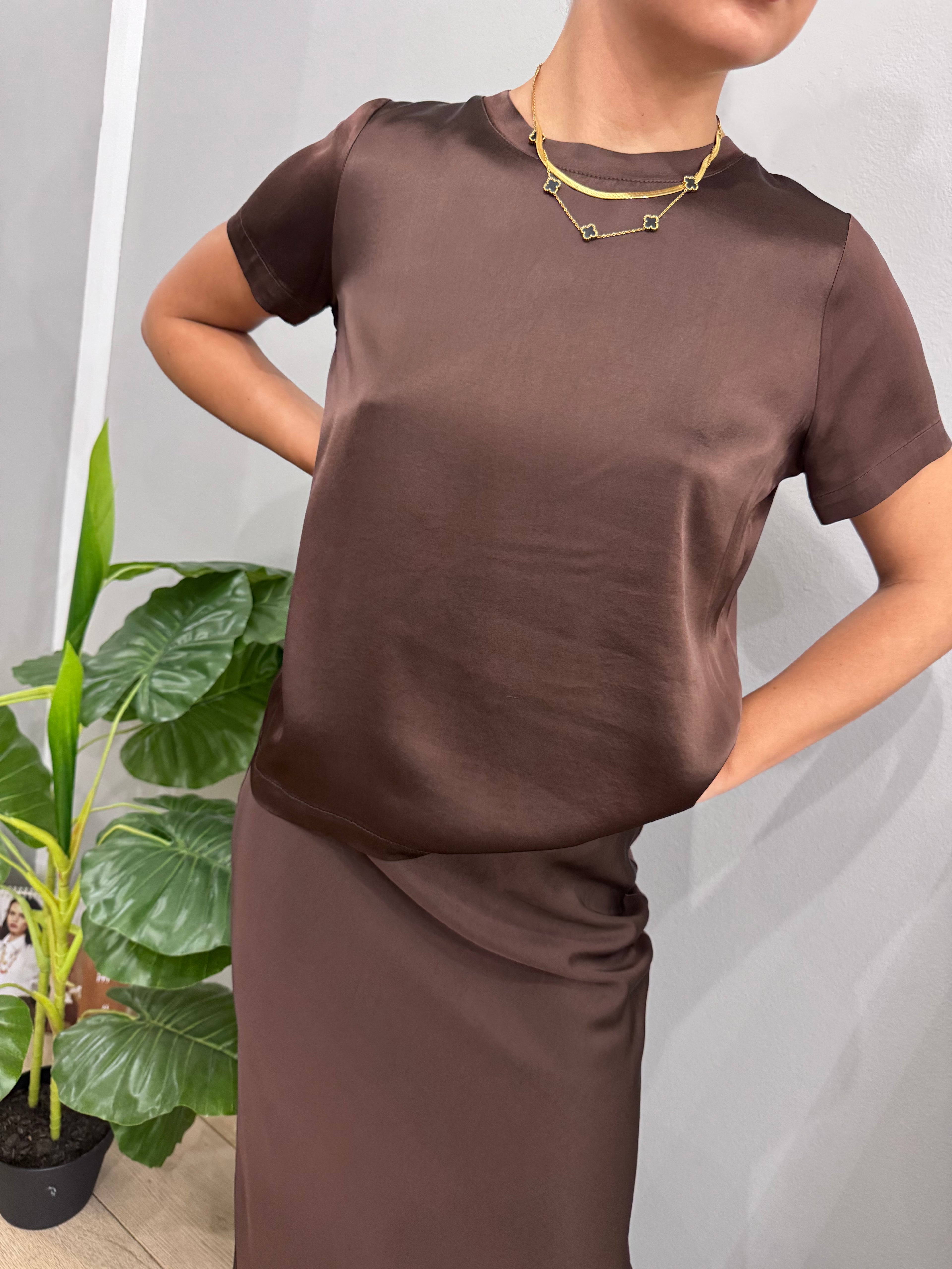 T-shirt viscosa - NoMoreBrand