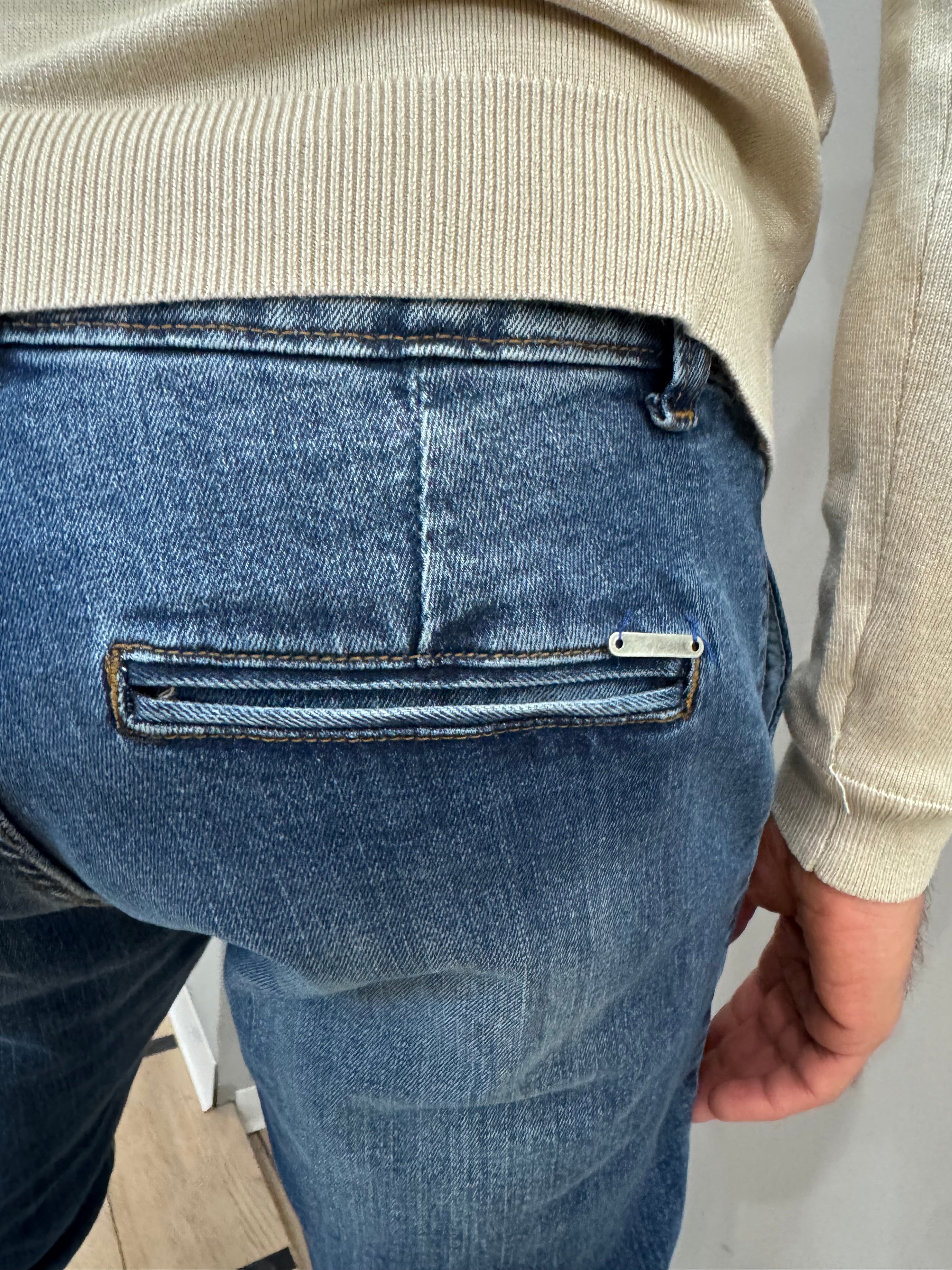 Jeans slim tasche America - NoMoreBrand