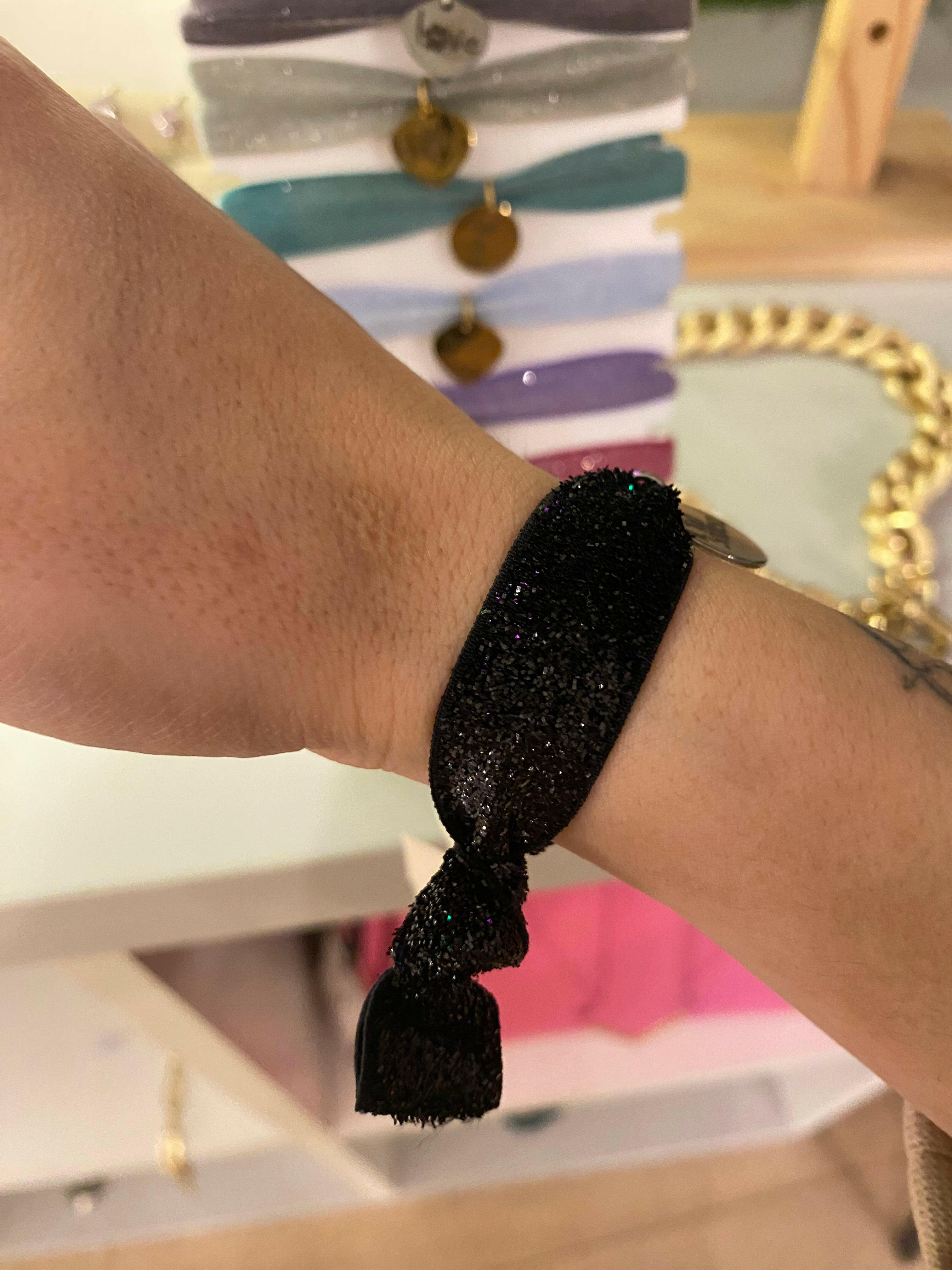 Bracciali in elastico lurex - NoMoreBrand