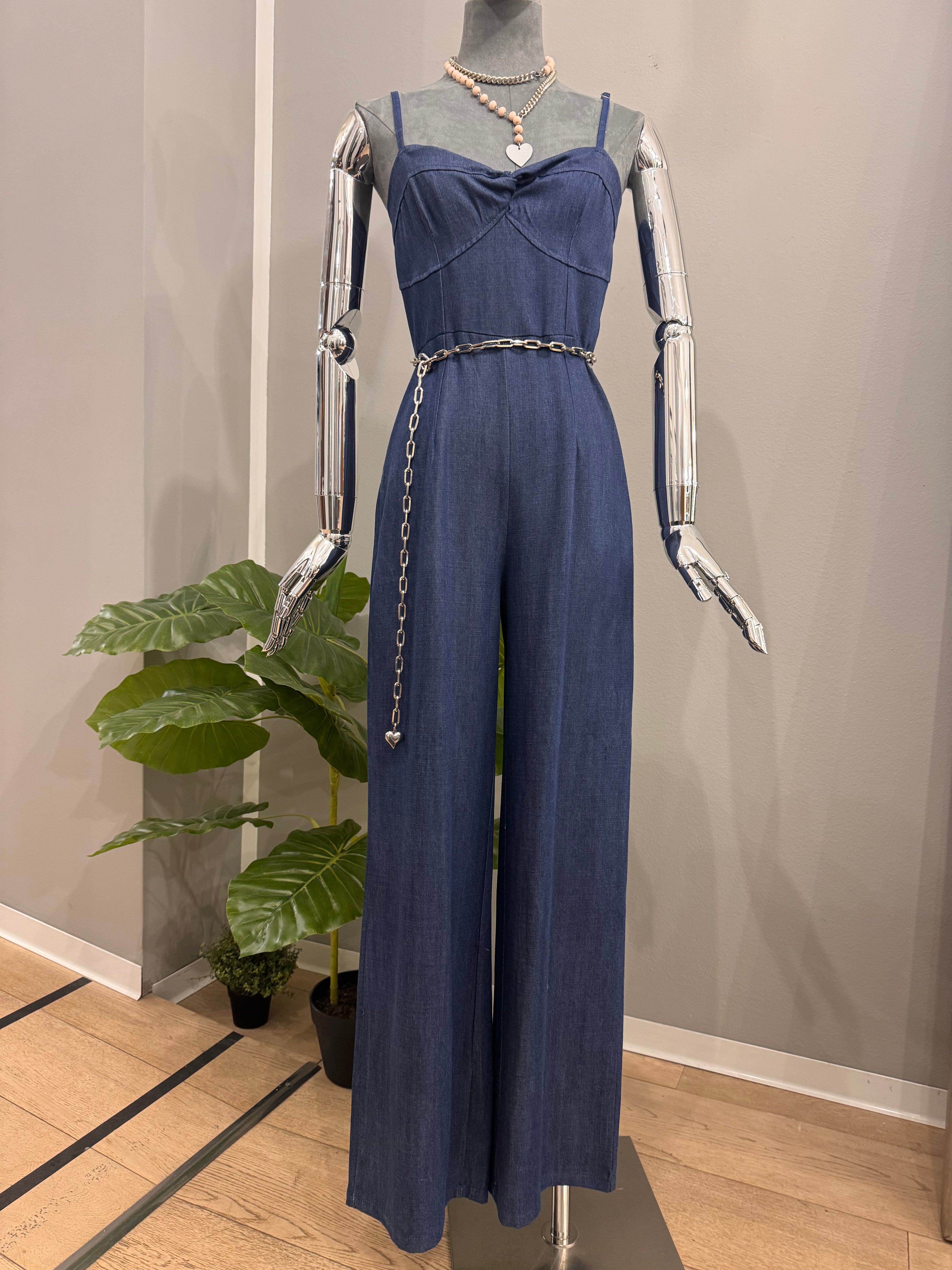 Jumpsuit in denim - NoMoreBrand