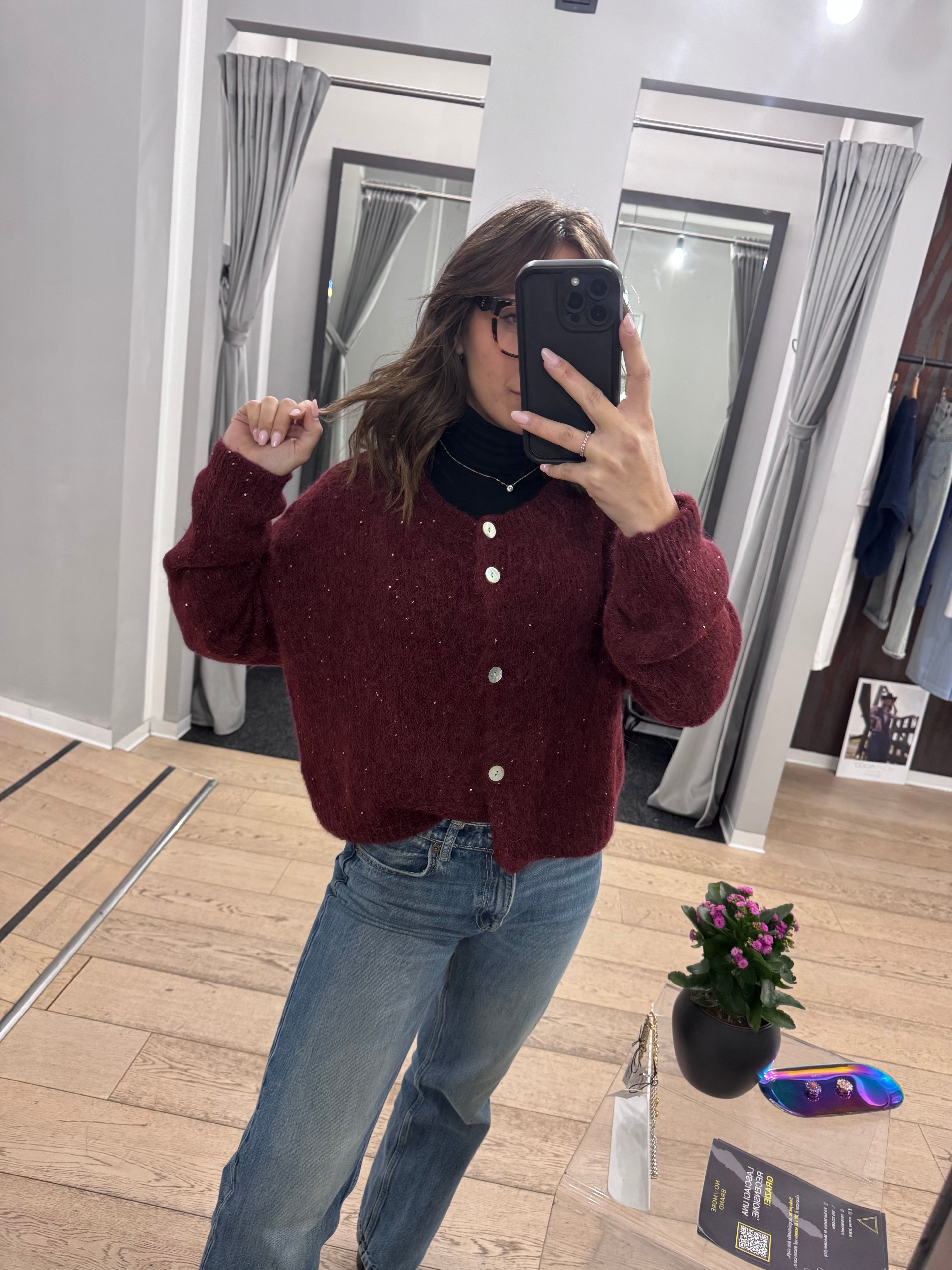 Cardigan in misto lana - NoMoreBrand