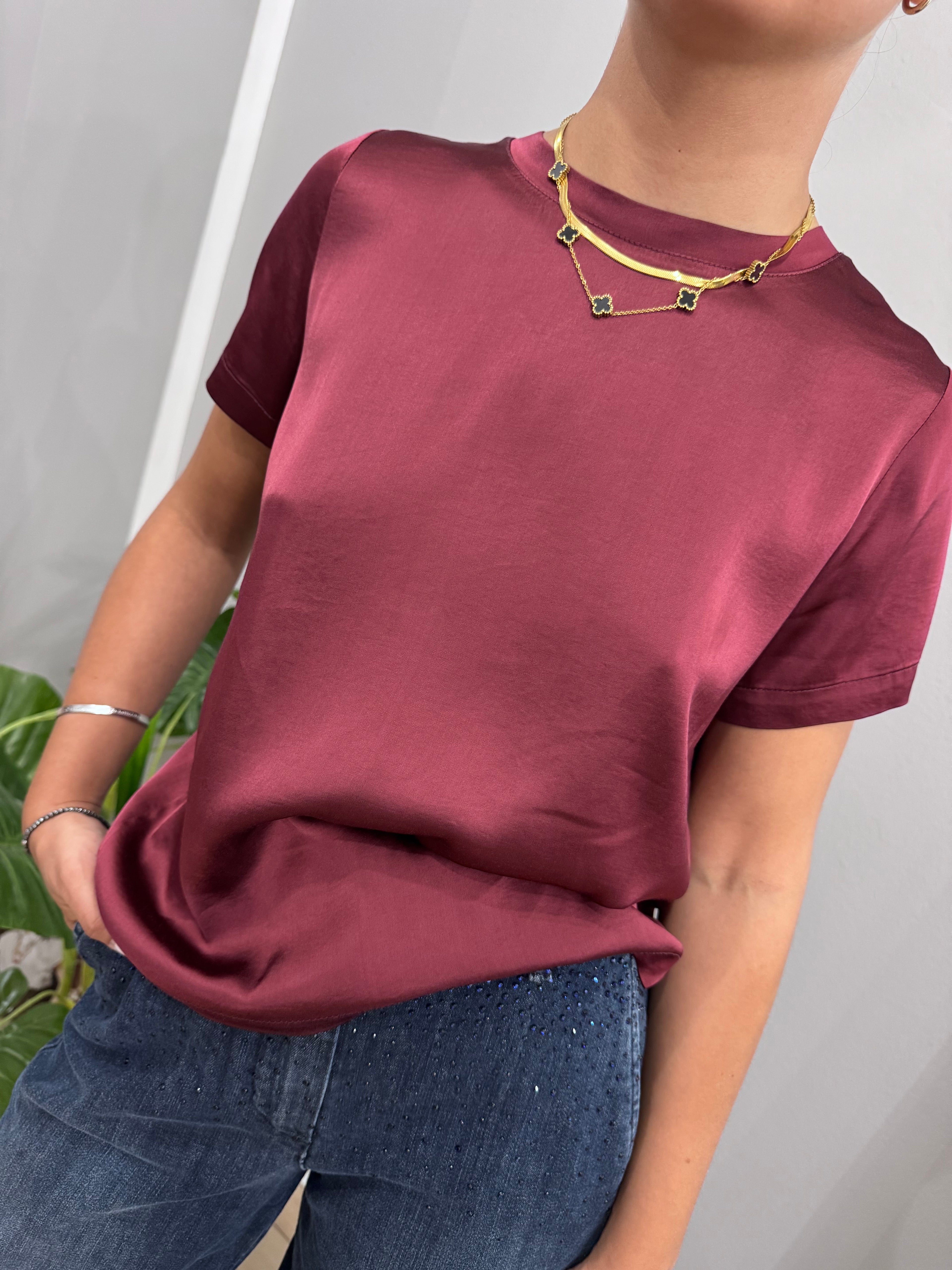 T-shirt viscosa - NoMoreBrand