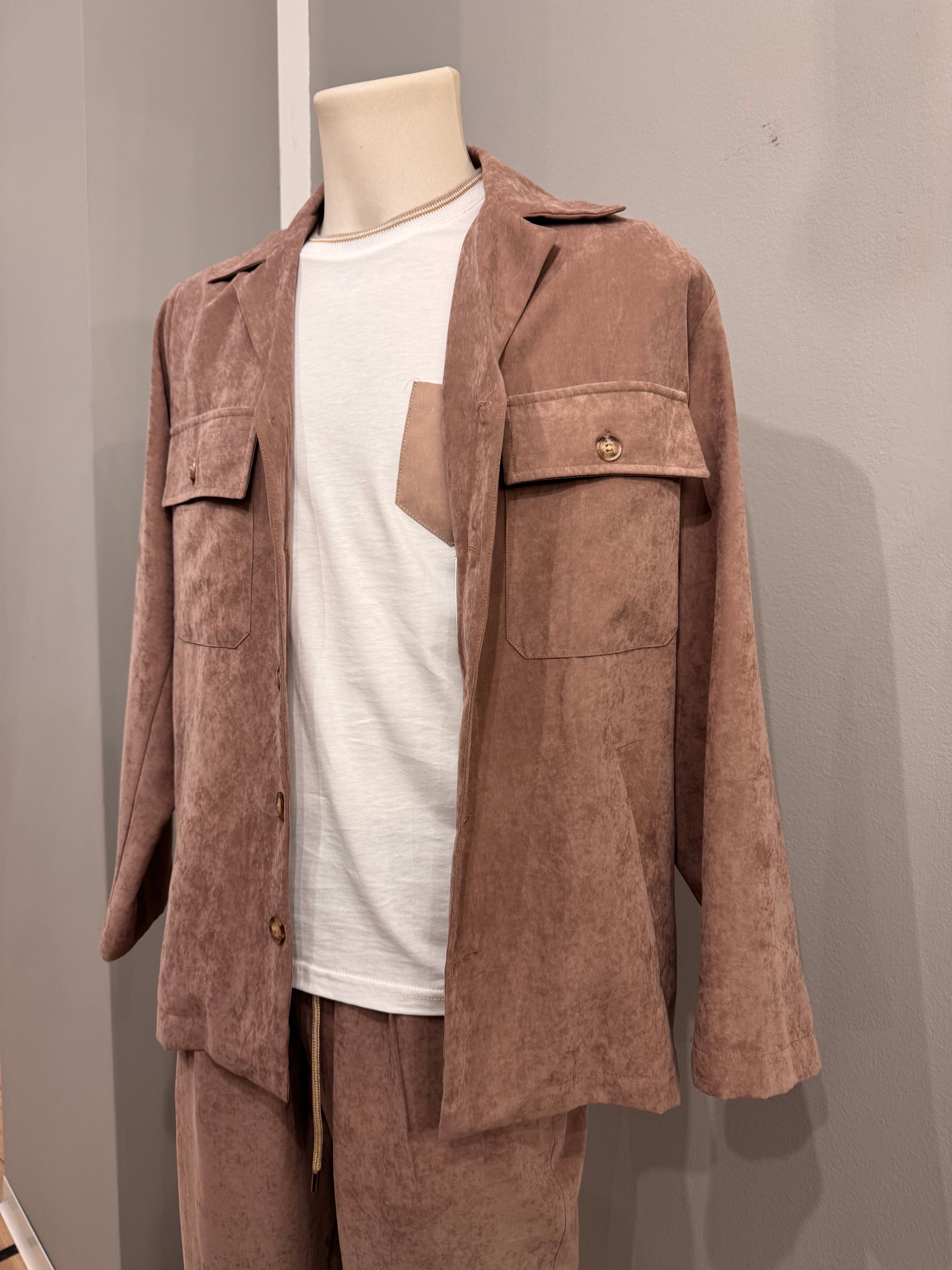 Giacca in camoscio - NoMoreBrand