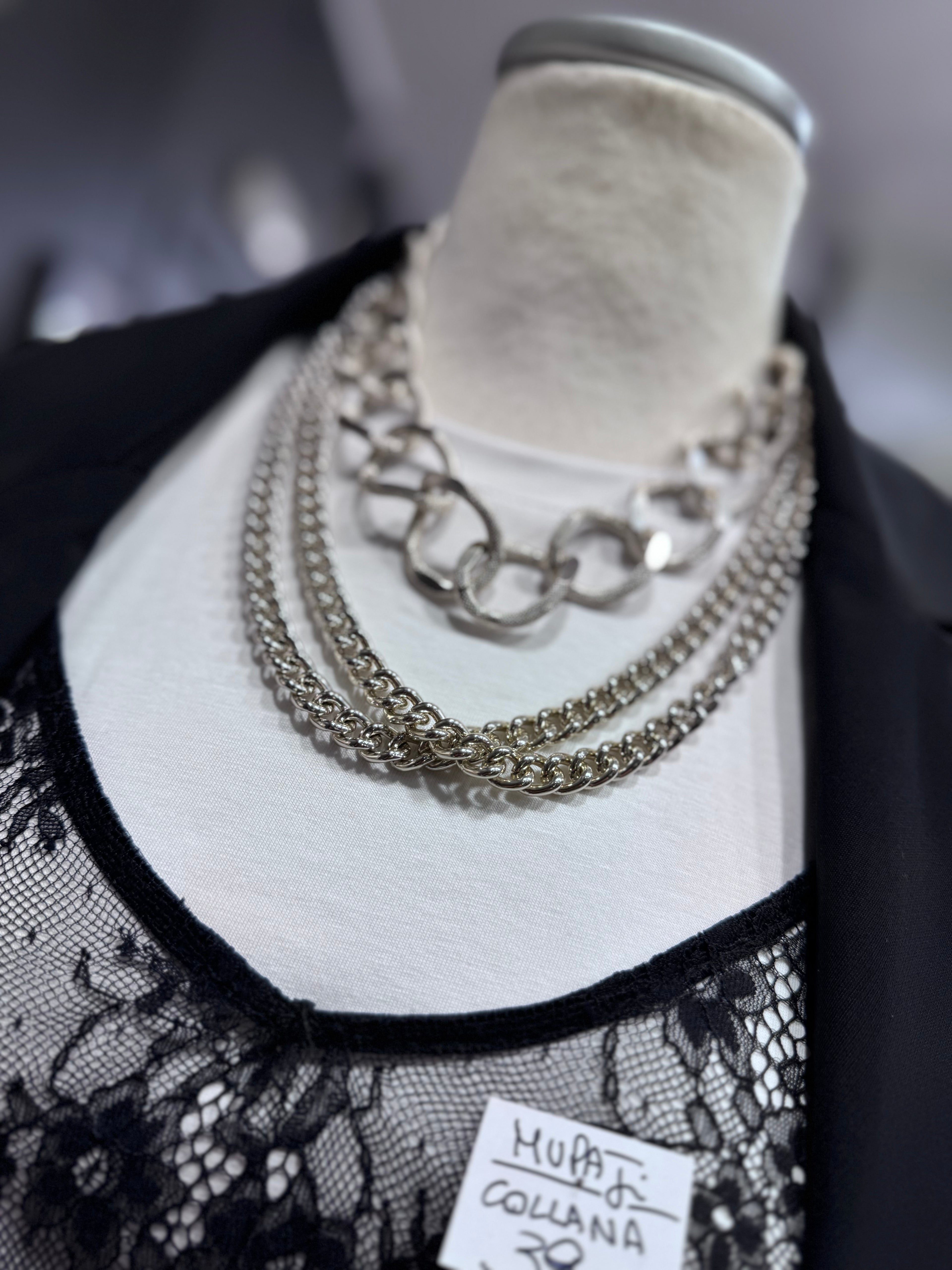 Collana tripla a catena - NoMoreBrand