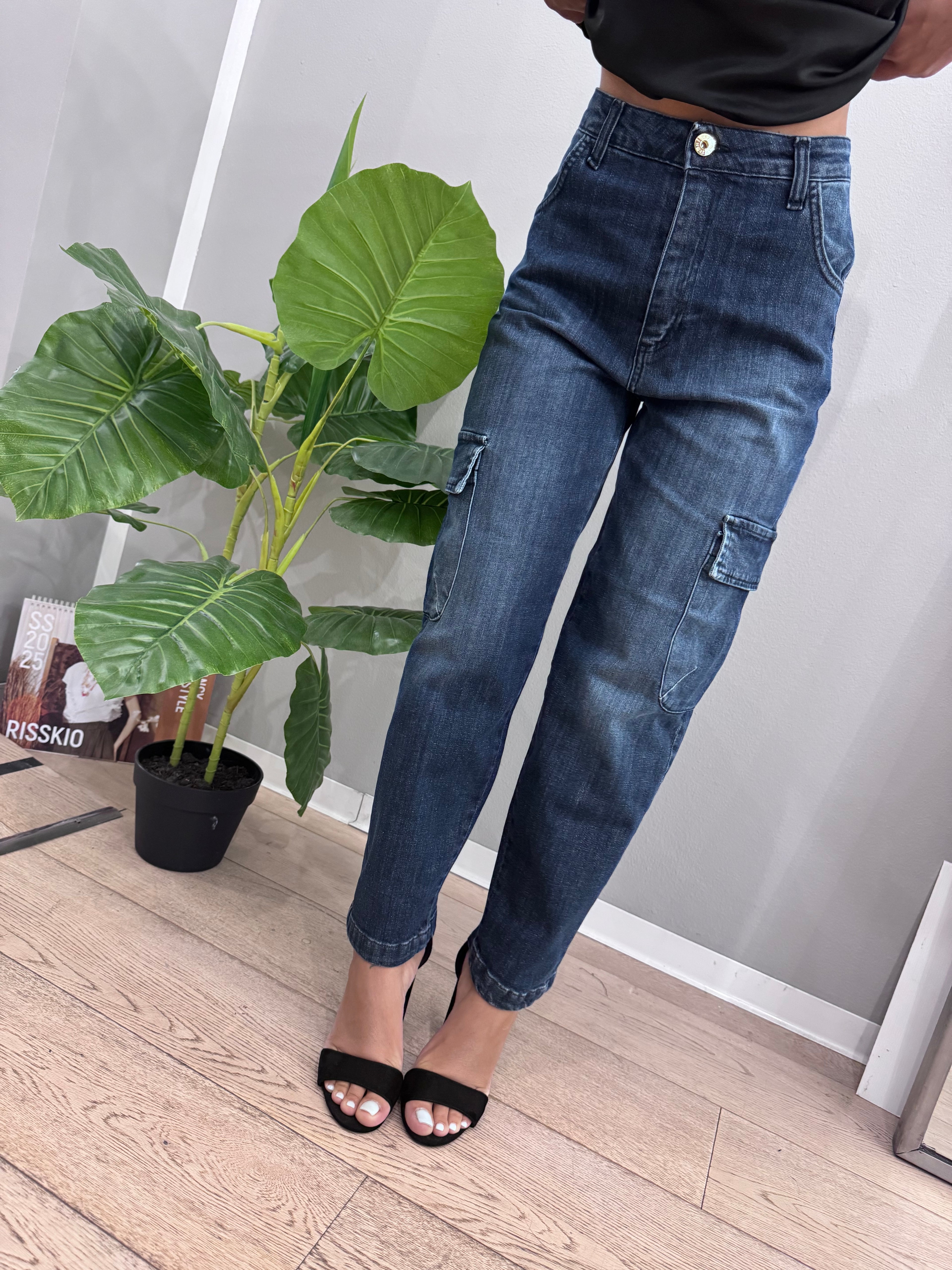 Denim cargo - NoMoreBrand