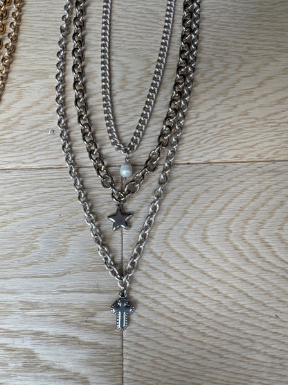 Collana lunga tre fili MUPAJI - NoMoreBrand