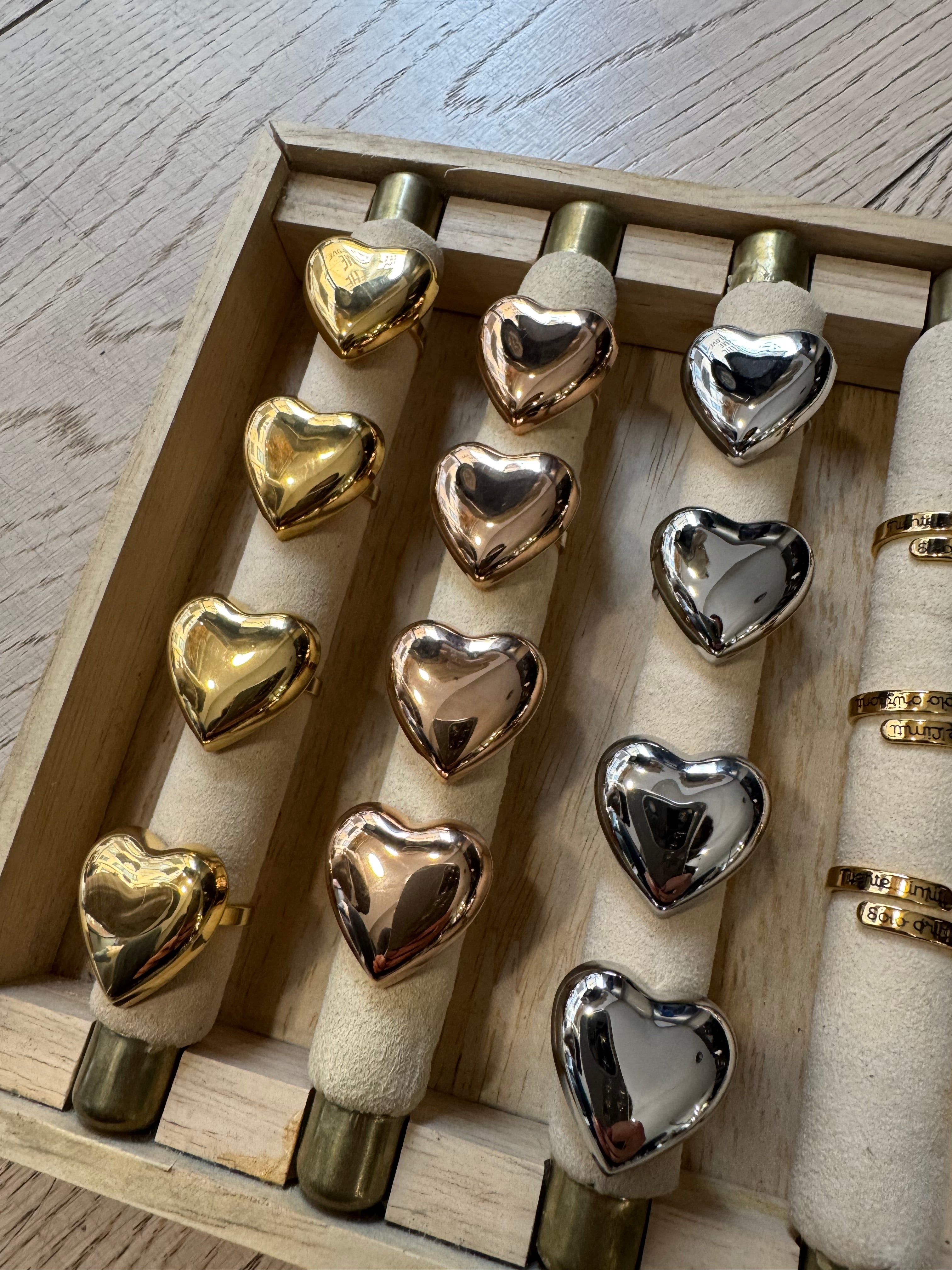 Anello cuore - NoMoreBrand