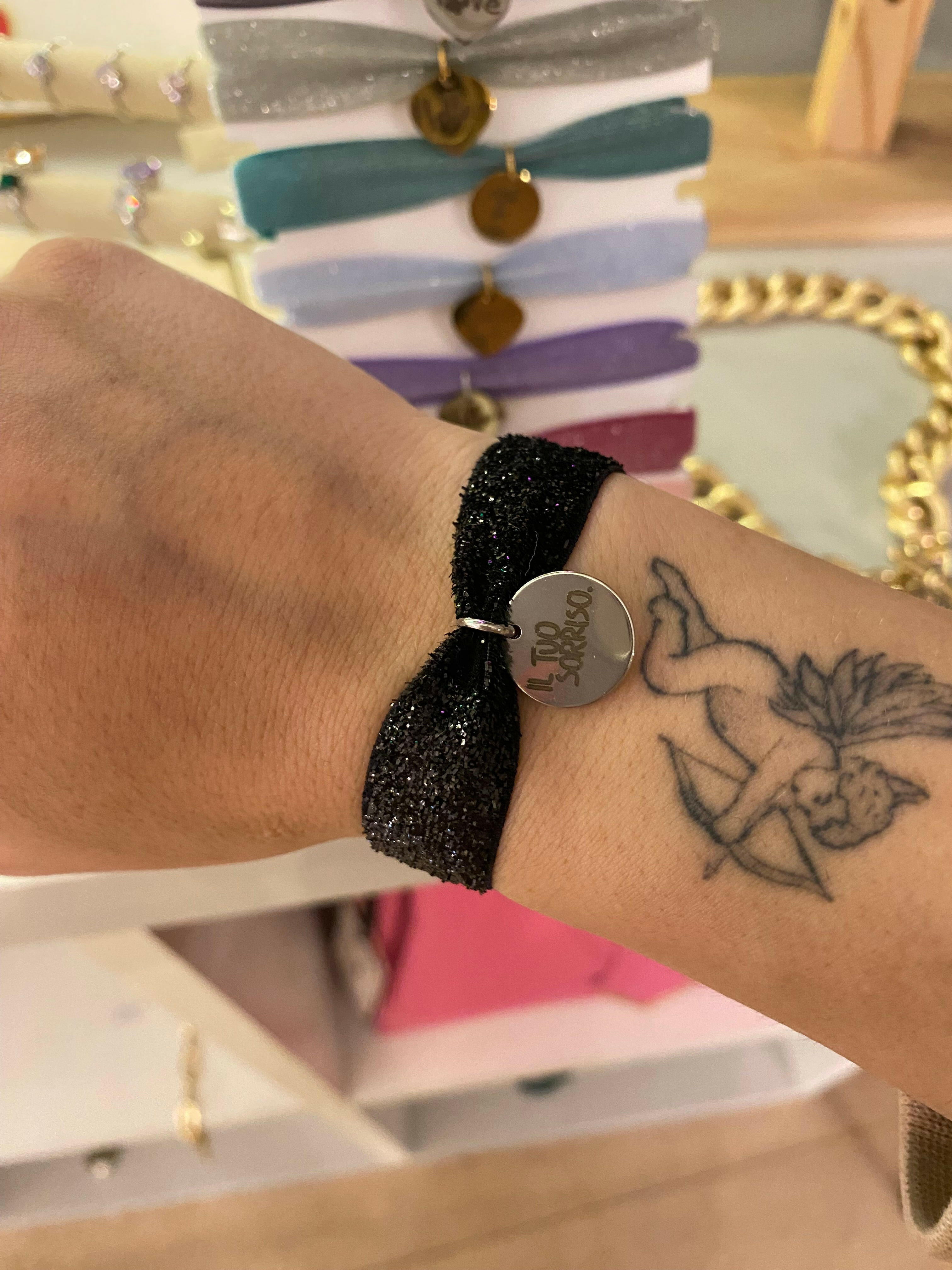 Bracciali in elastico lurex - NoMoreBrand