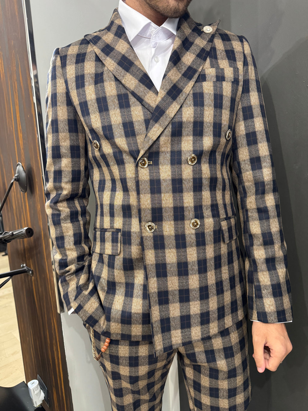 Giacca a quadri - NoMoreBrand