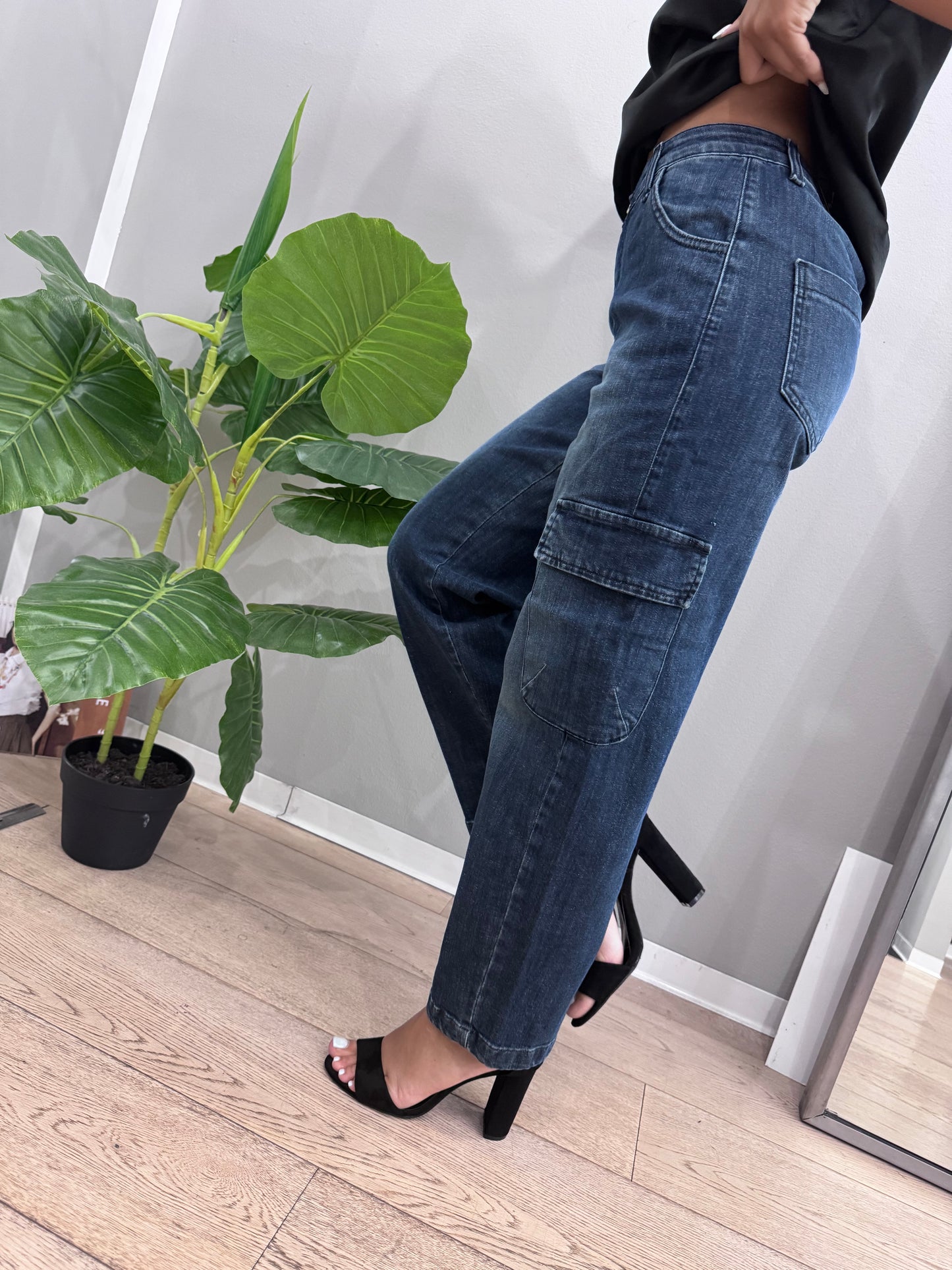 Denim cargo - NoMoreBrand