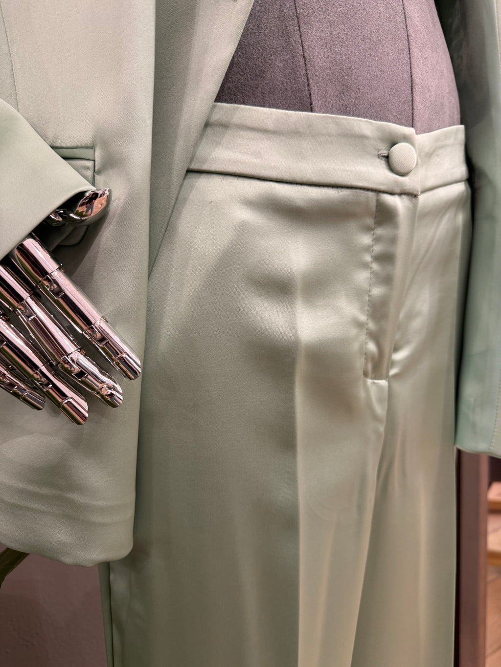 Pantalone in raso - NoMoreBrand