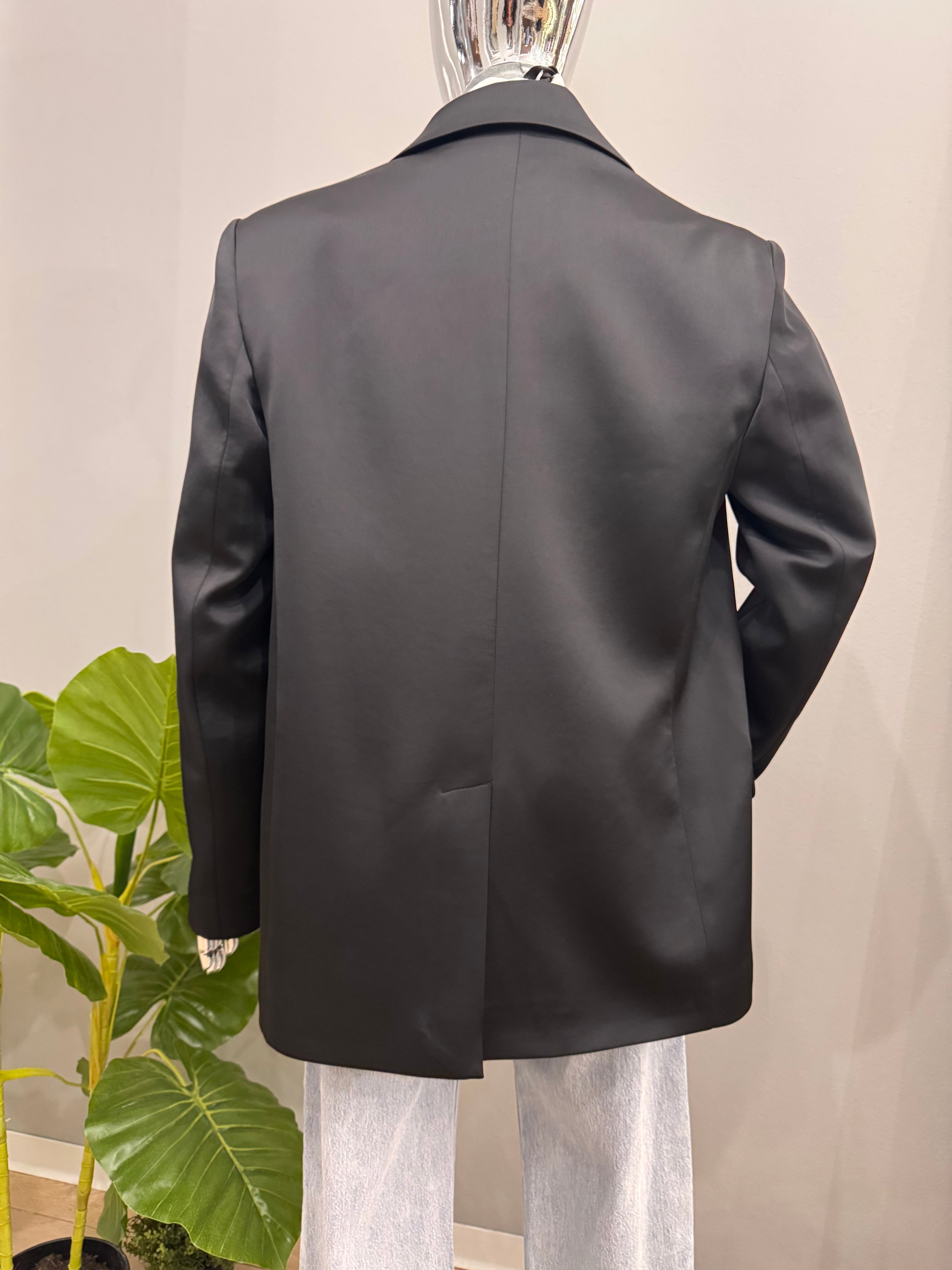 Giacca over in raso - NoMoreBrand