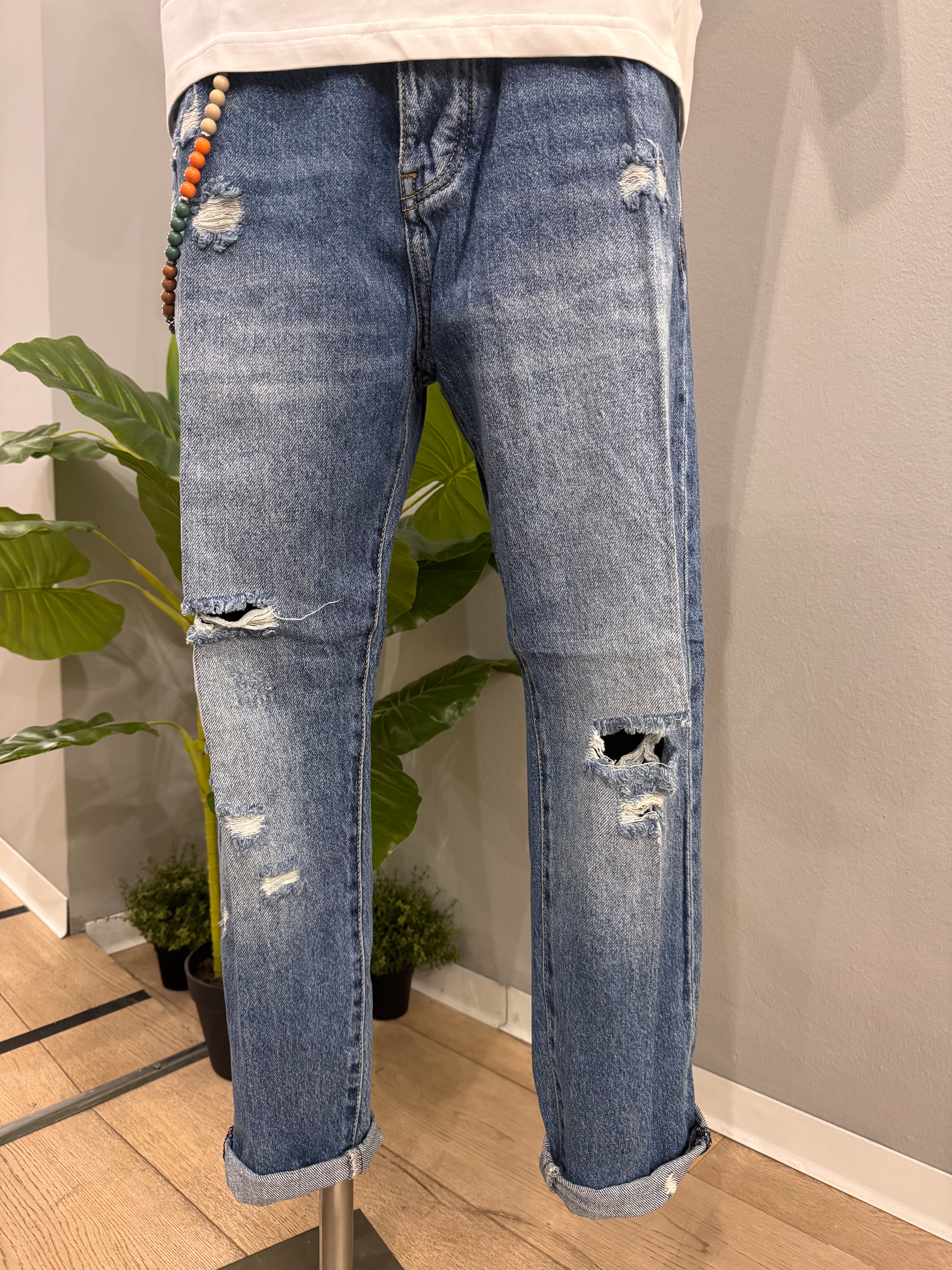 Jeans strappi TELAMIRA - NoMoreBrand