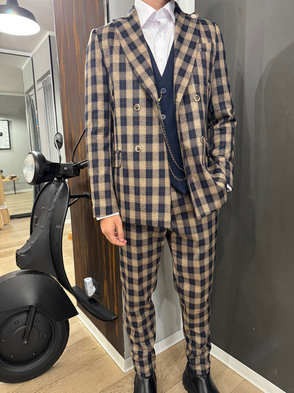 Giacca a quadri - NoMoreBrand