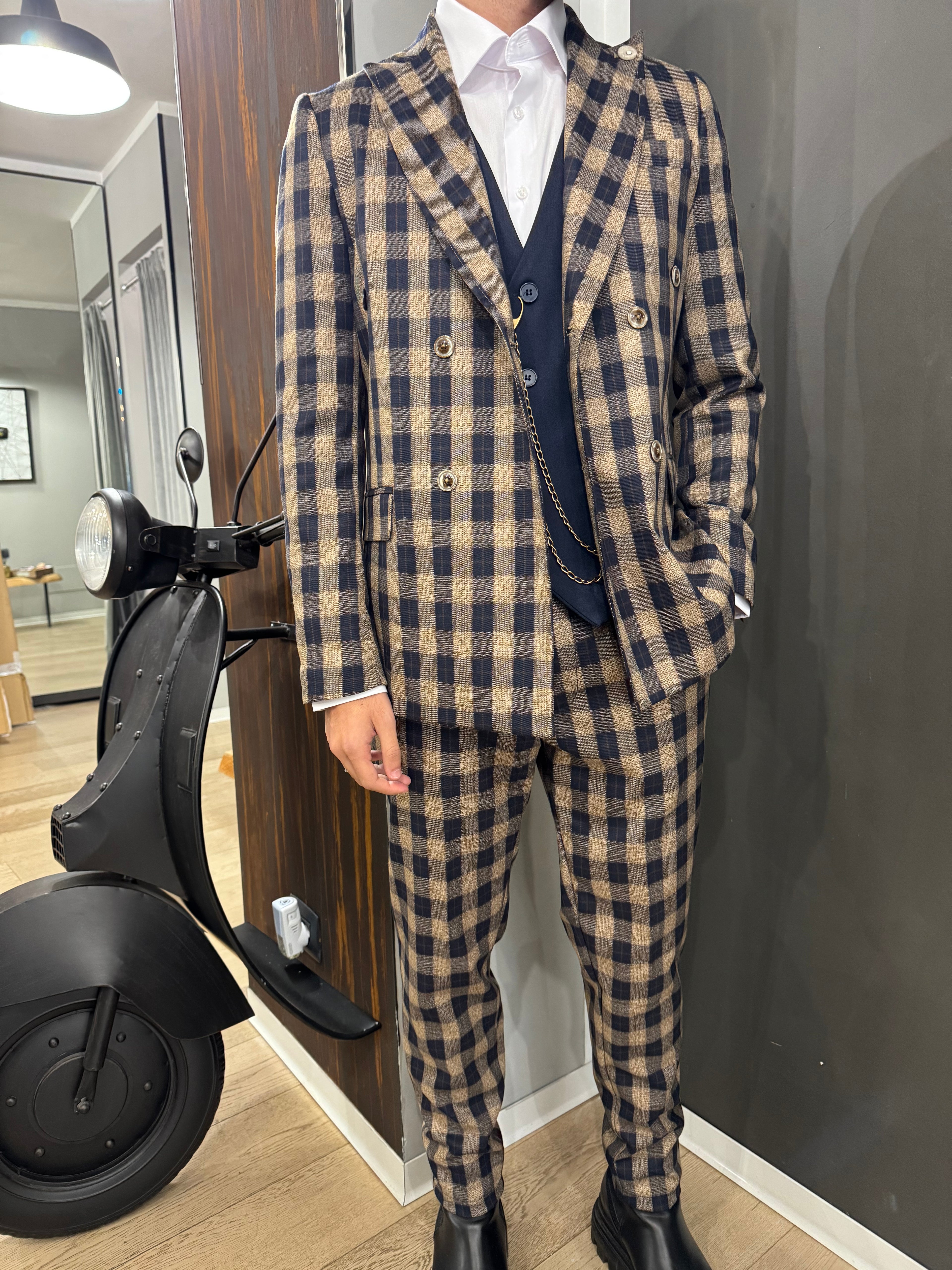 Giacca a quadri - NoMoreBrand