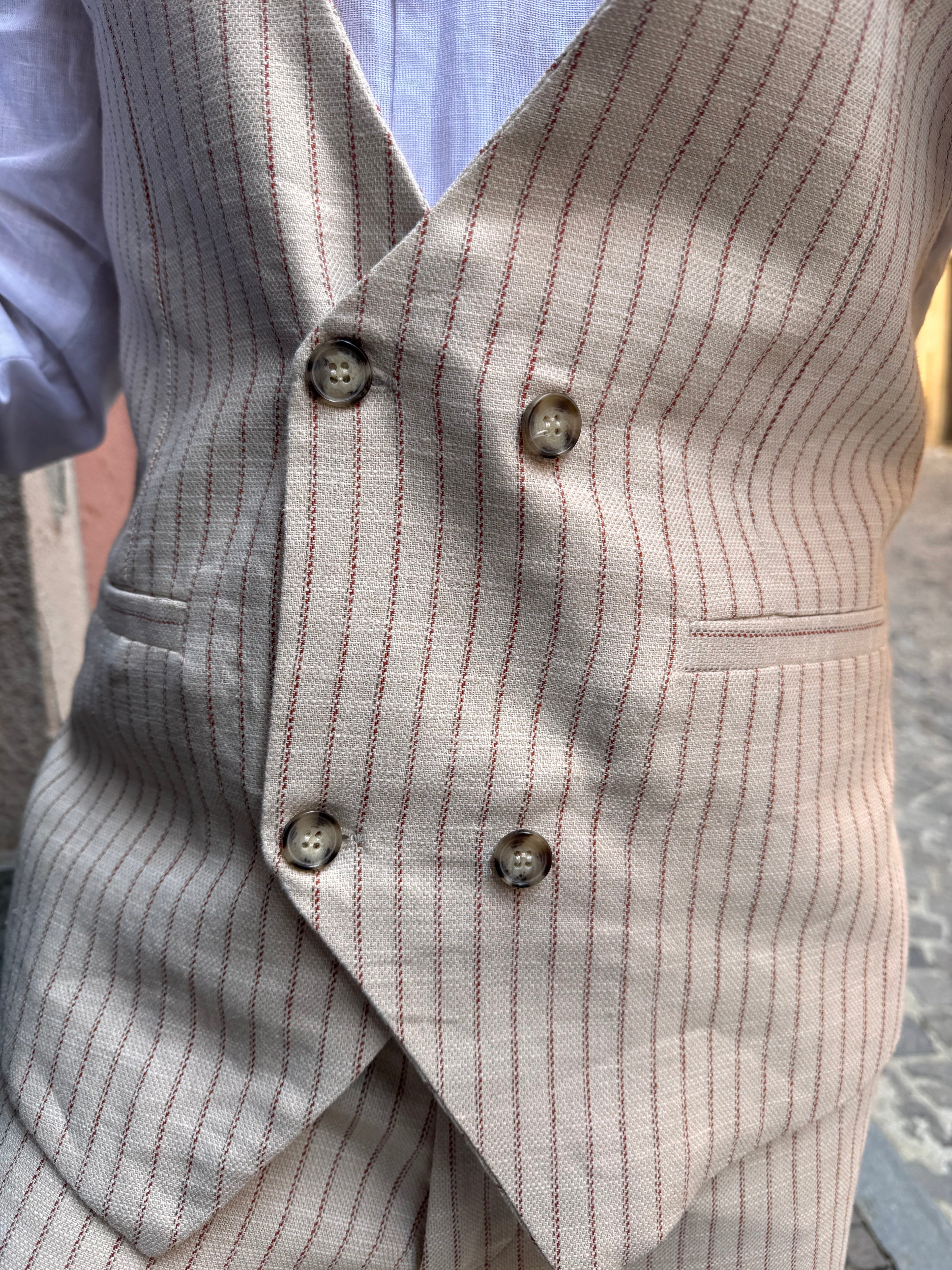 Gilet doppiopetto MY DEN - NoMoreBrand