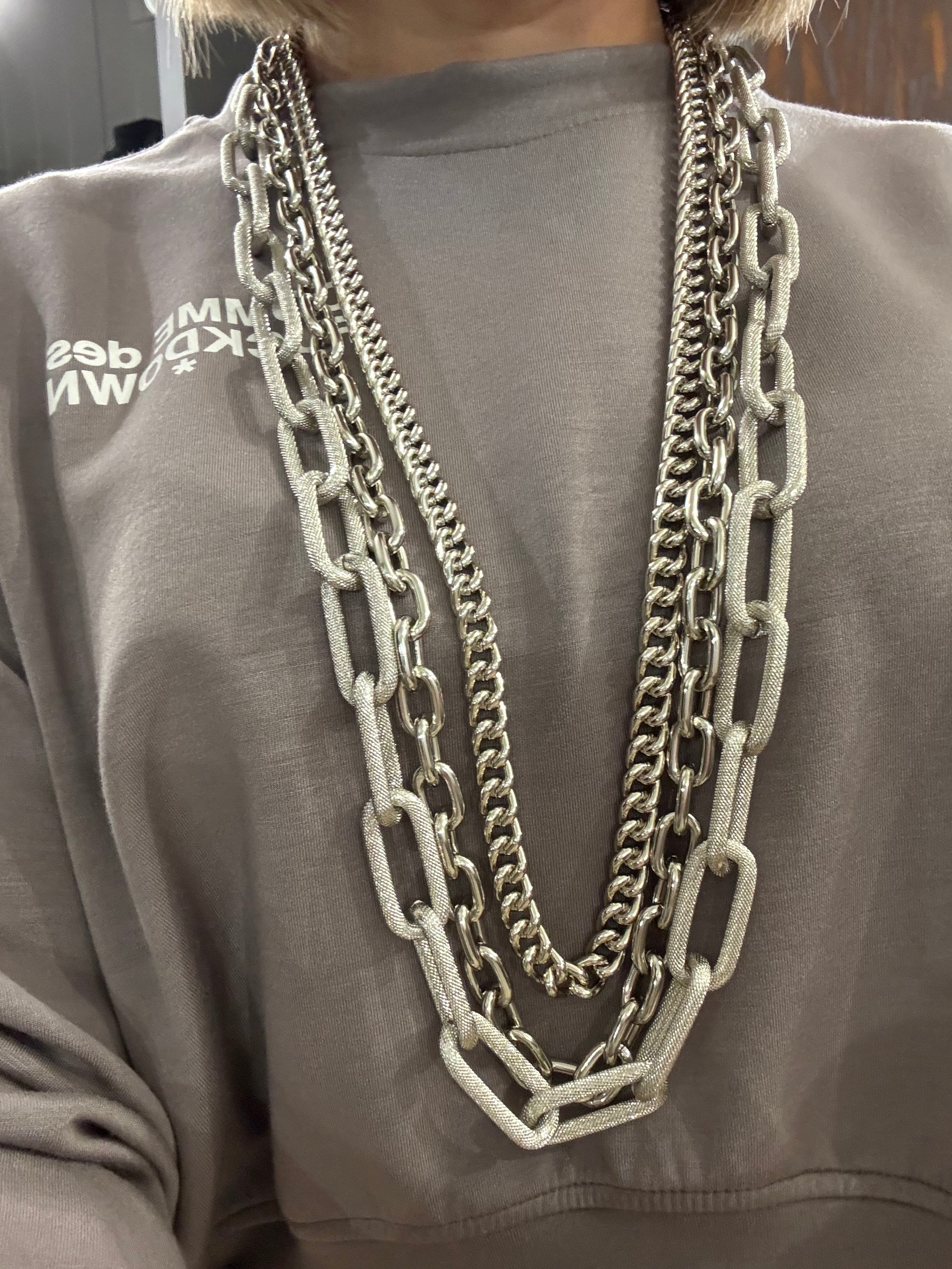 Collana lunga a tre fili - NoMoreBrand