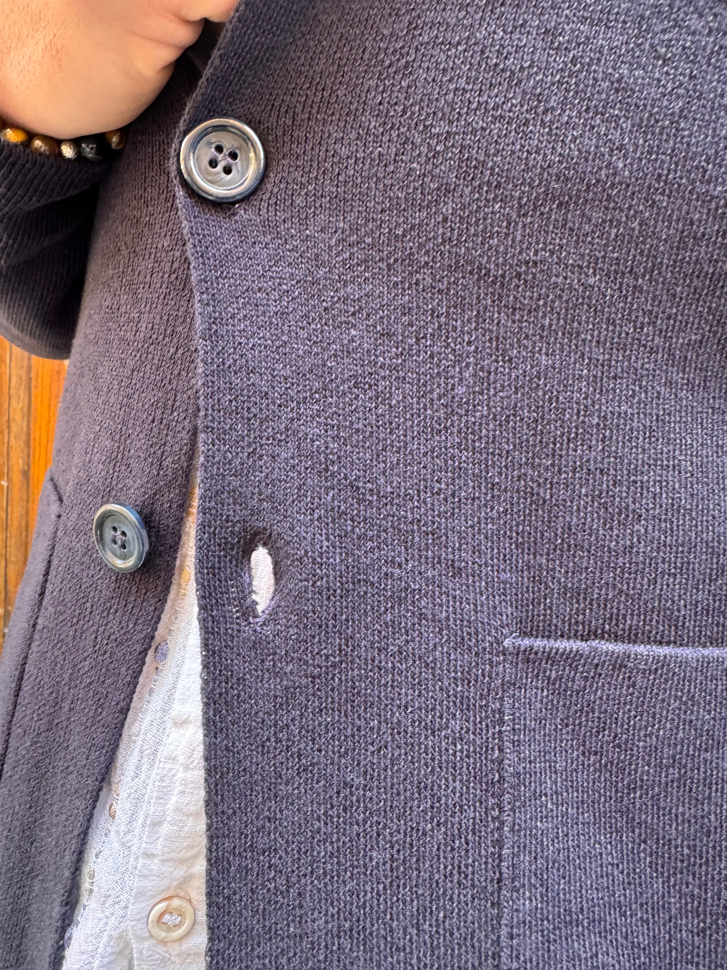 Giacca a maglia in cotone - NoMoreBrand