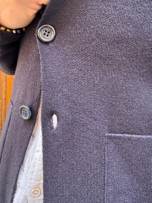 Giacca a maglia in cotone