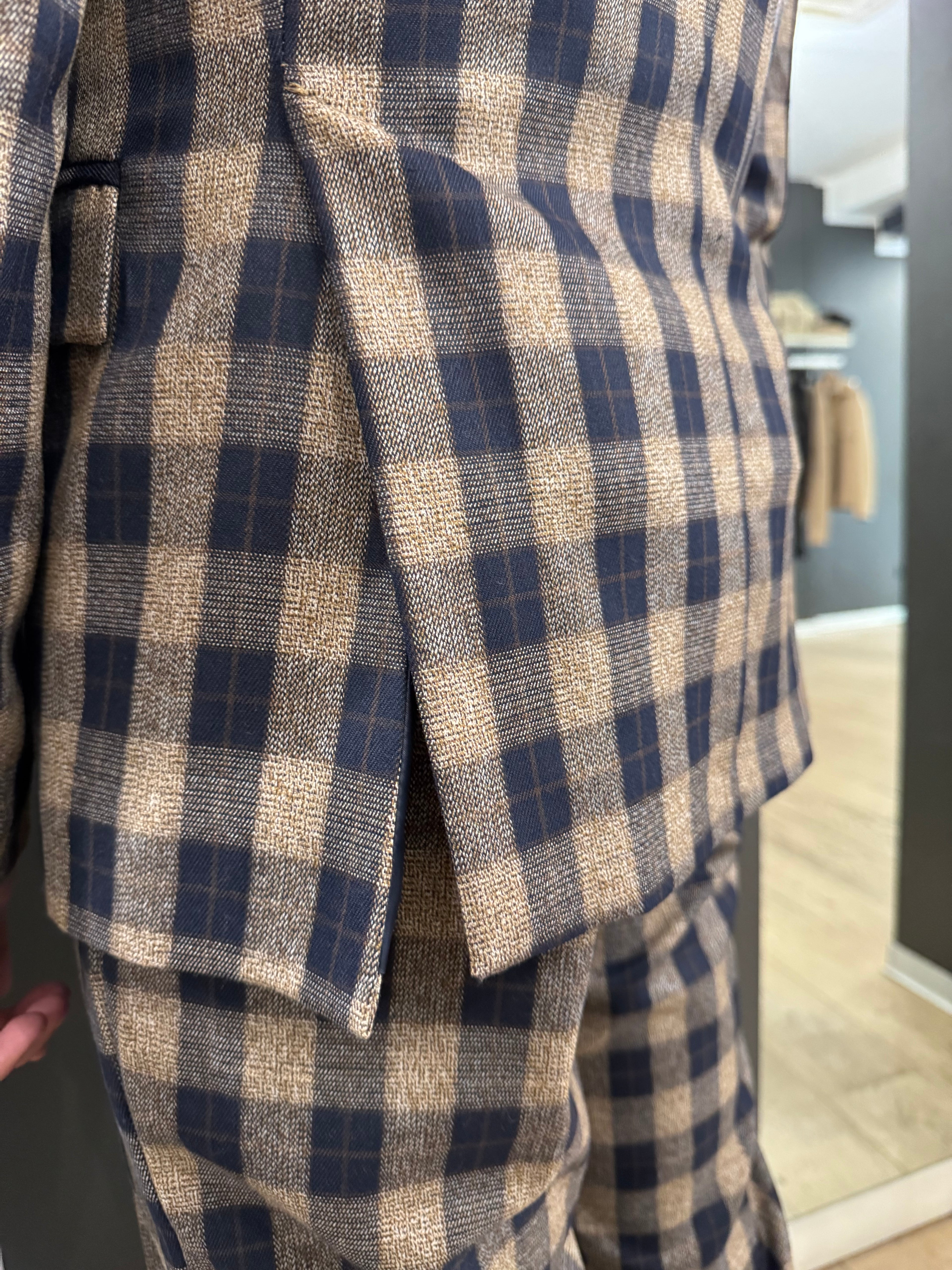 Giacca a quadri - NoMoreBrand