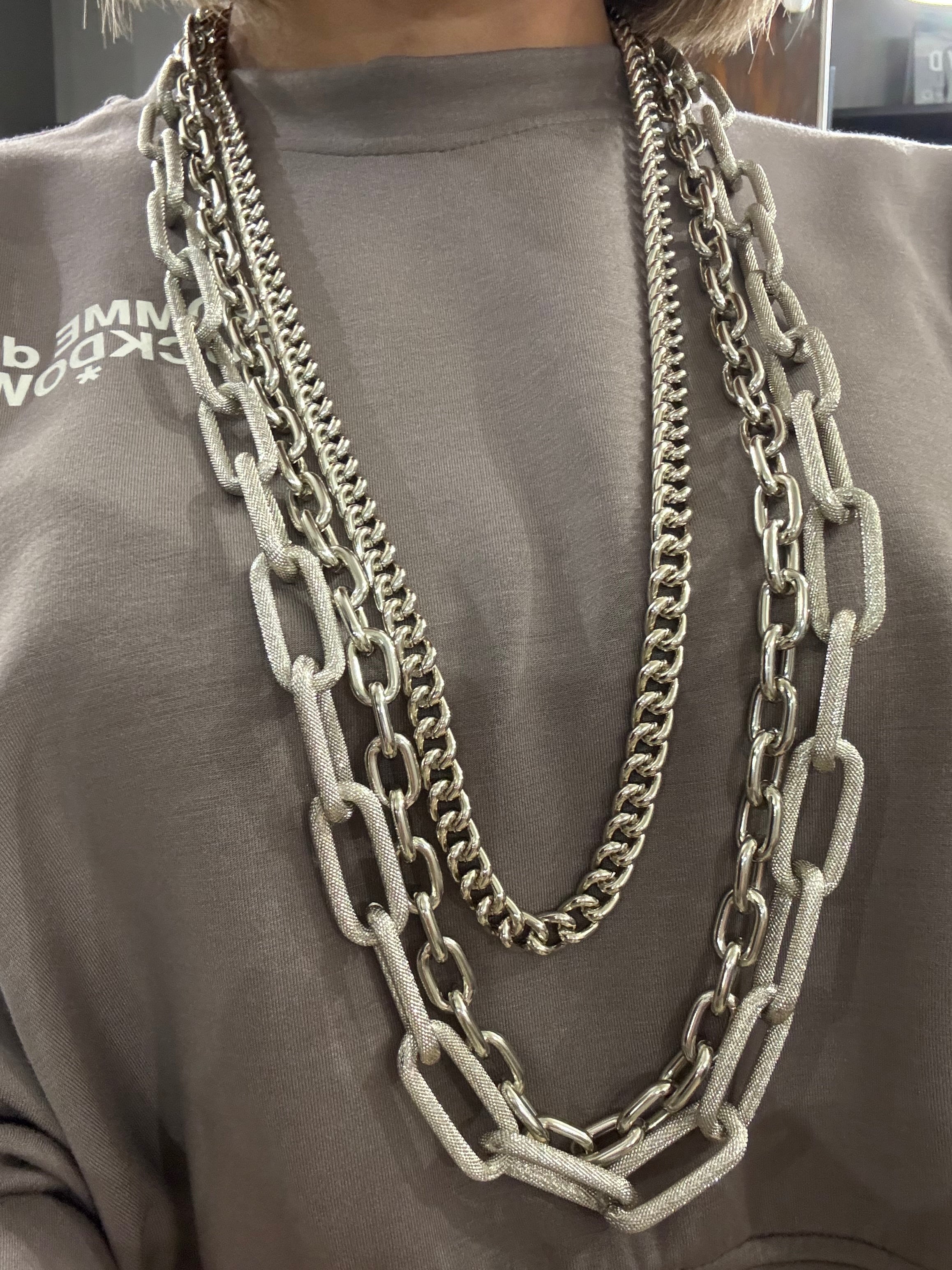 Collana lunga a tre fili - NoMoreBrand