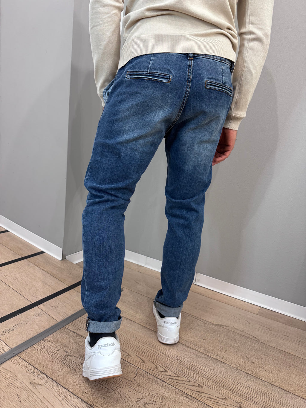 Jeans slim tasche America - NoMoreBrand