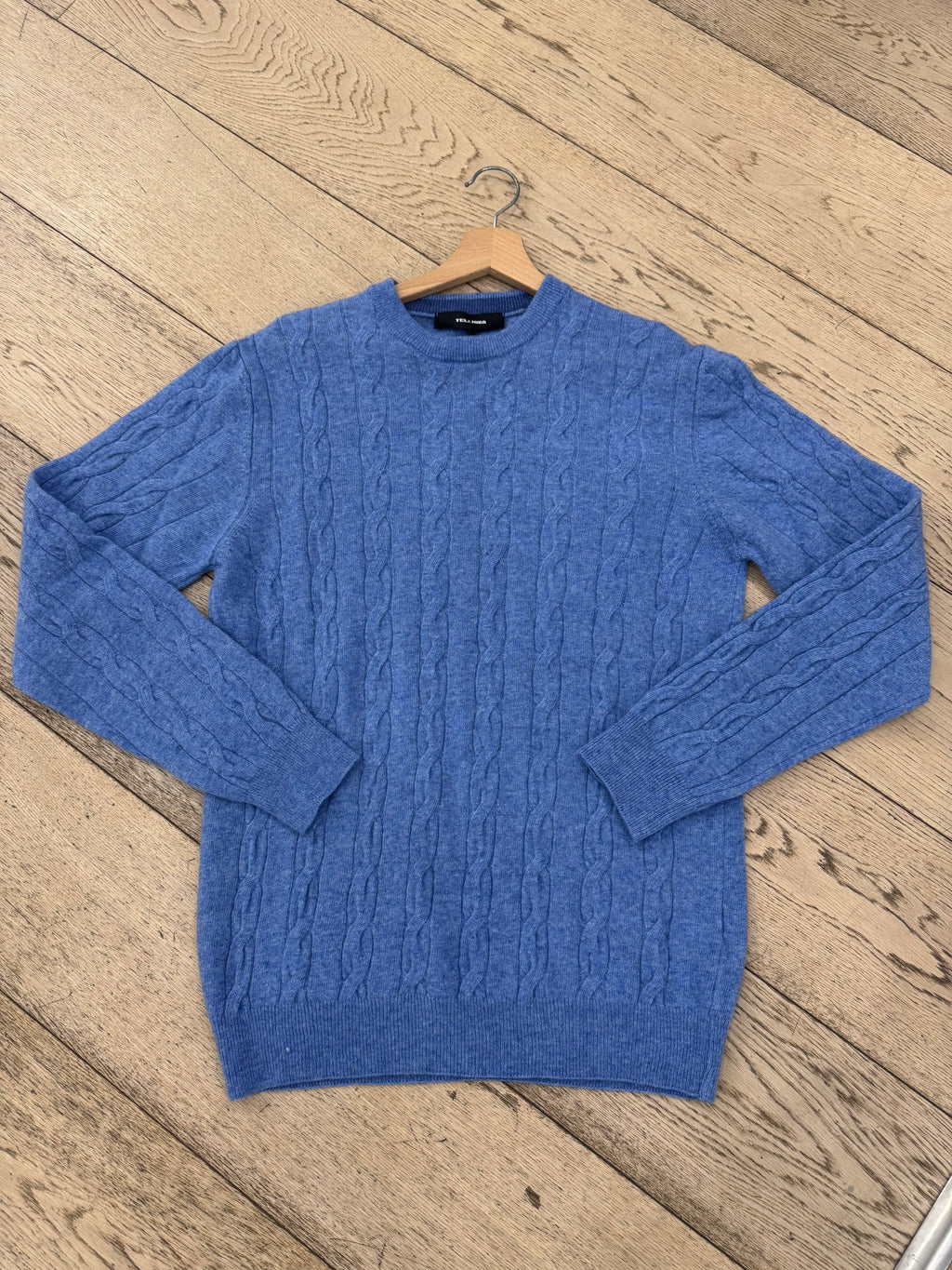 Maglia cashmere a trecce