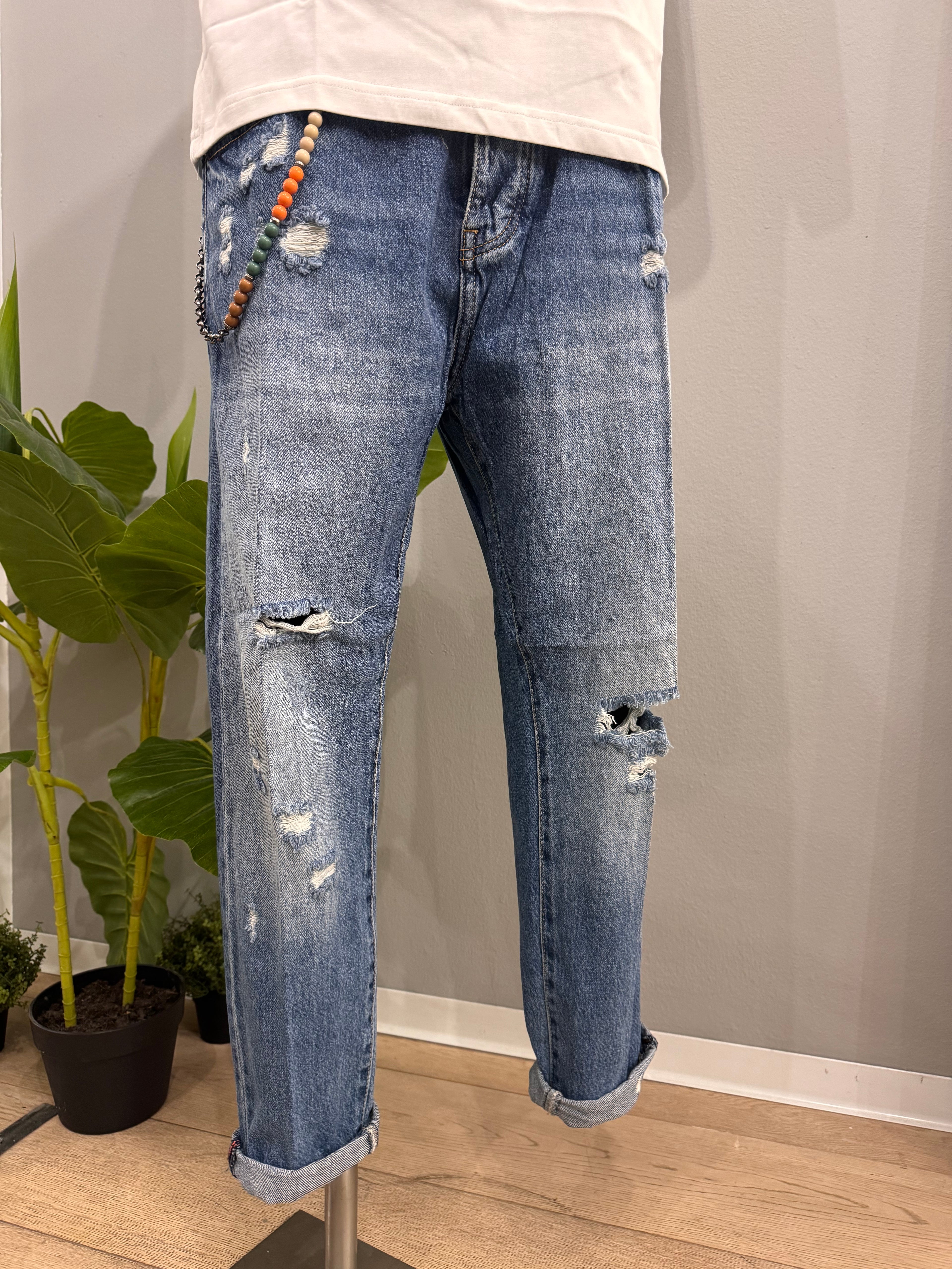Jeans strappi TELAMIRA - NoMoreBrand