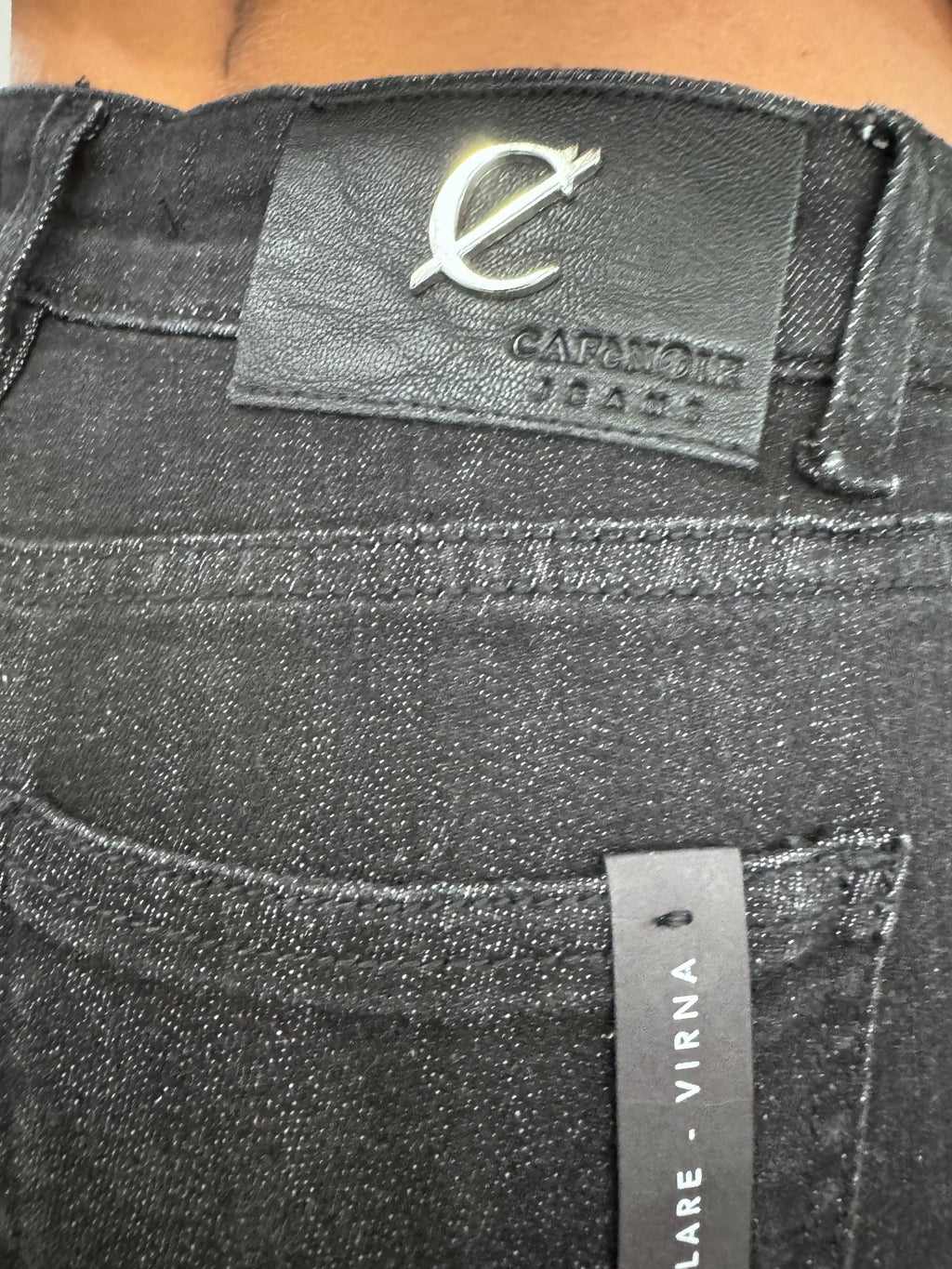 Jeans Flare con brillanti - NoMoreBrand