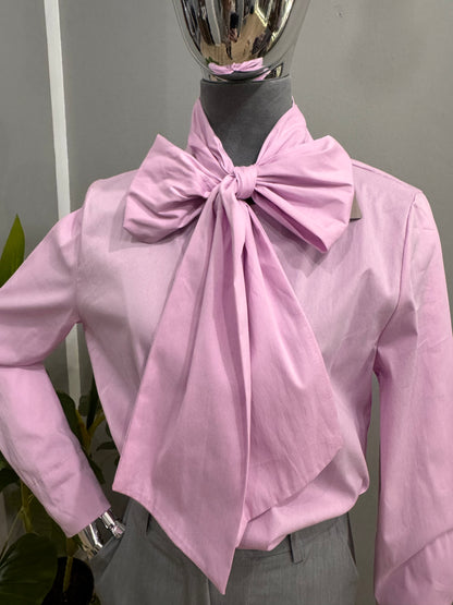 Camicia con fiocco - NoMoreBrand