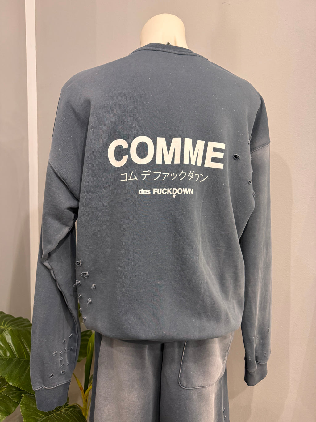 Felpa COMME des FUCKDOWN - NoMoreBrand