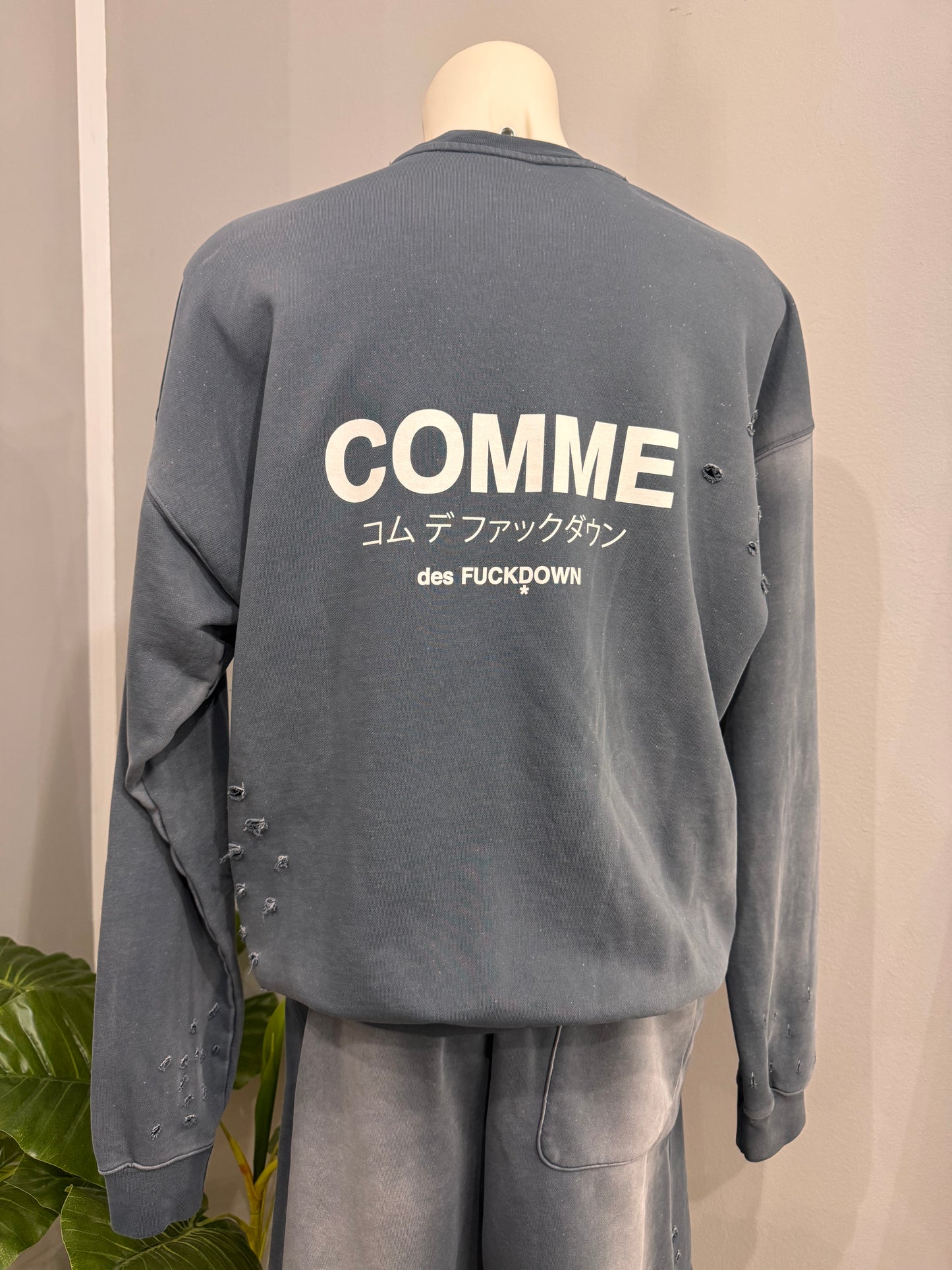 Felpa COMME des FUCKDOWN - NoMoreBrand