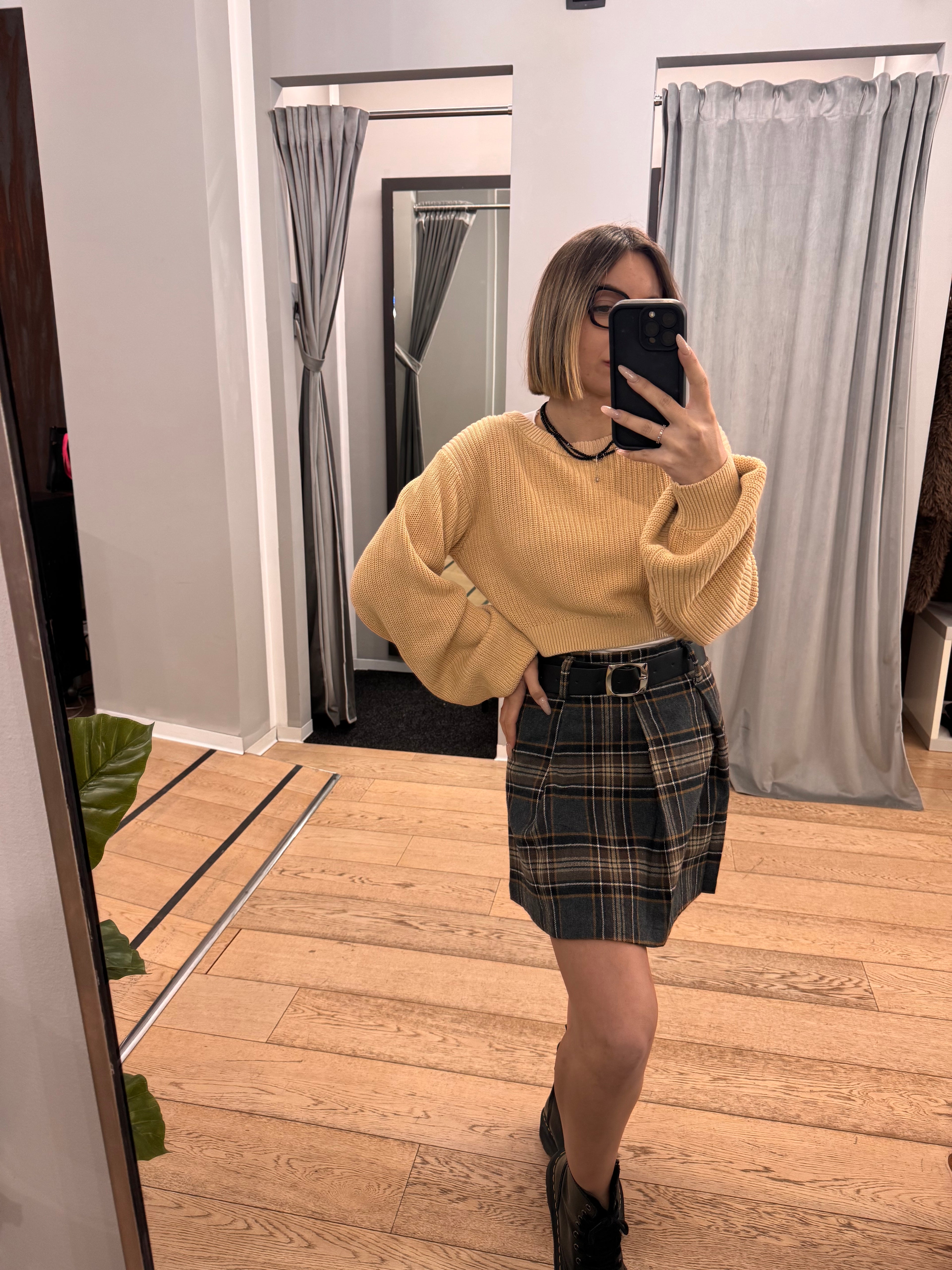 Maglia crop in cotone - NoMoreBrand